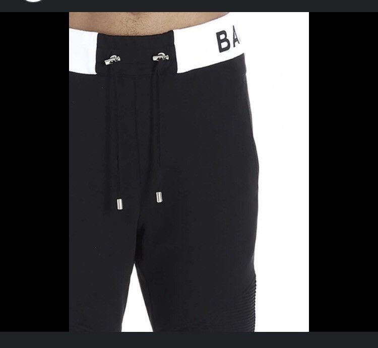 Balmain BALMAIN track cotton shorts medium Size US 32 / EU 48 - 1 Thumbnail