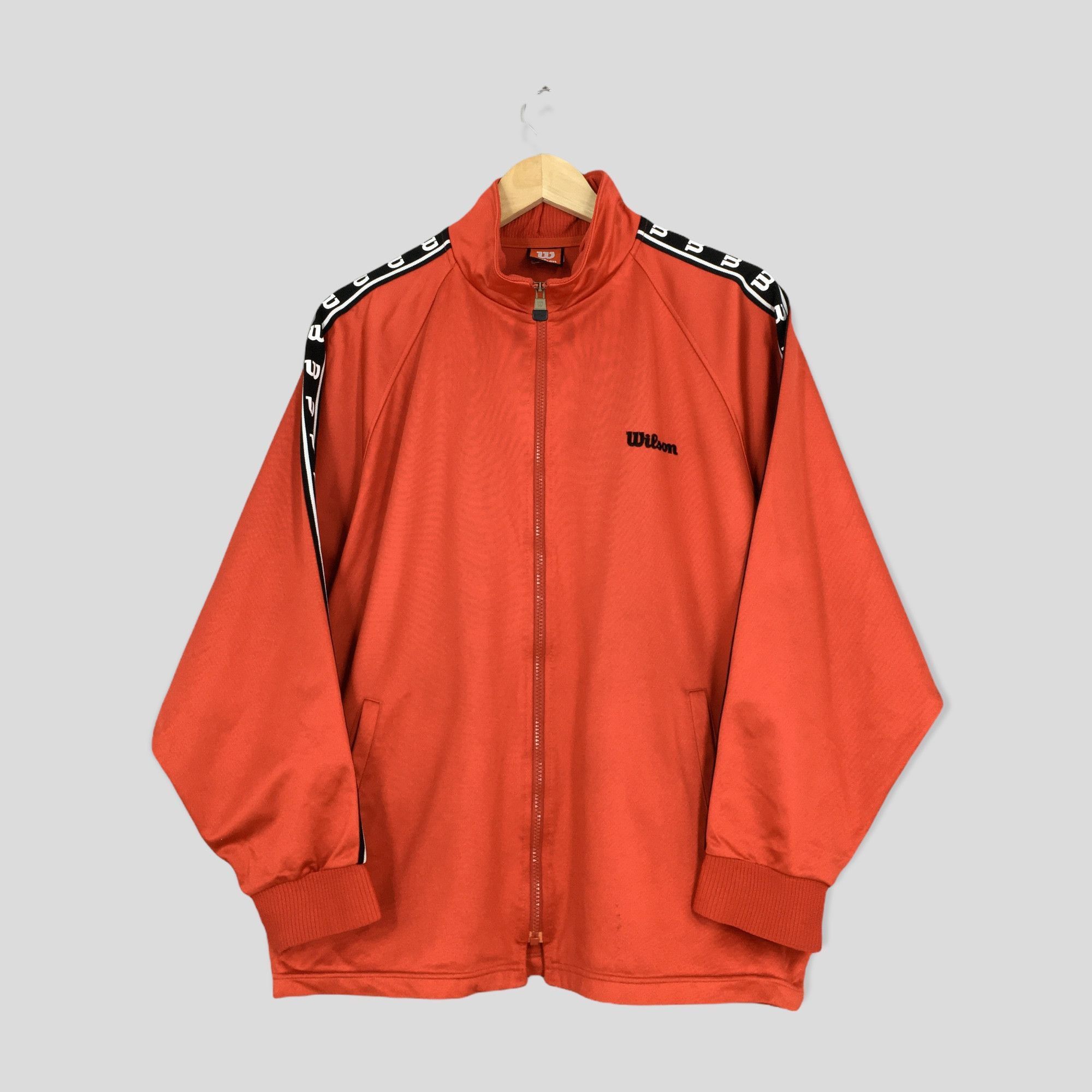 Vintage Vintage Wilson Windrunner Red Jacket Large Size US L / EU 52-54 / 3 - 1 Thumbnail