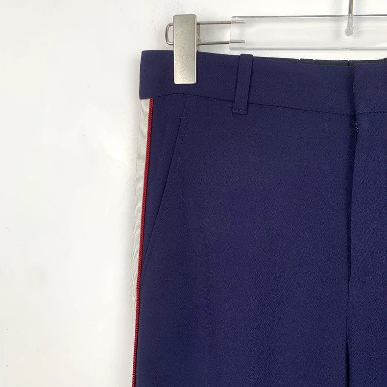 Gucci Gucci Dark blue side striped casual trousers 2502-Nextarrow Size US 28 / EU 44 - 3 Thumbnail