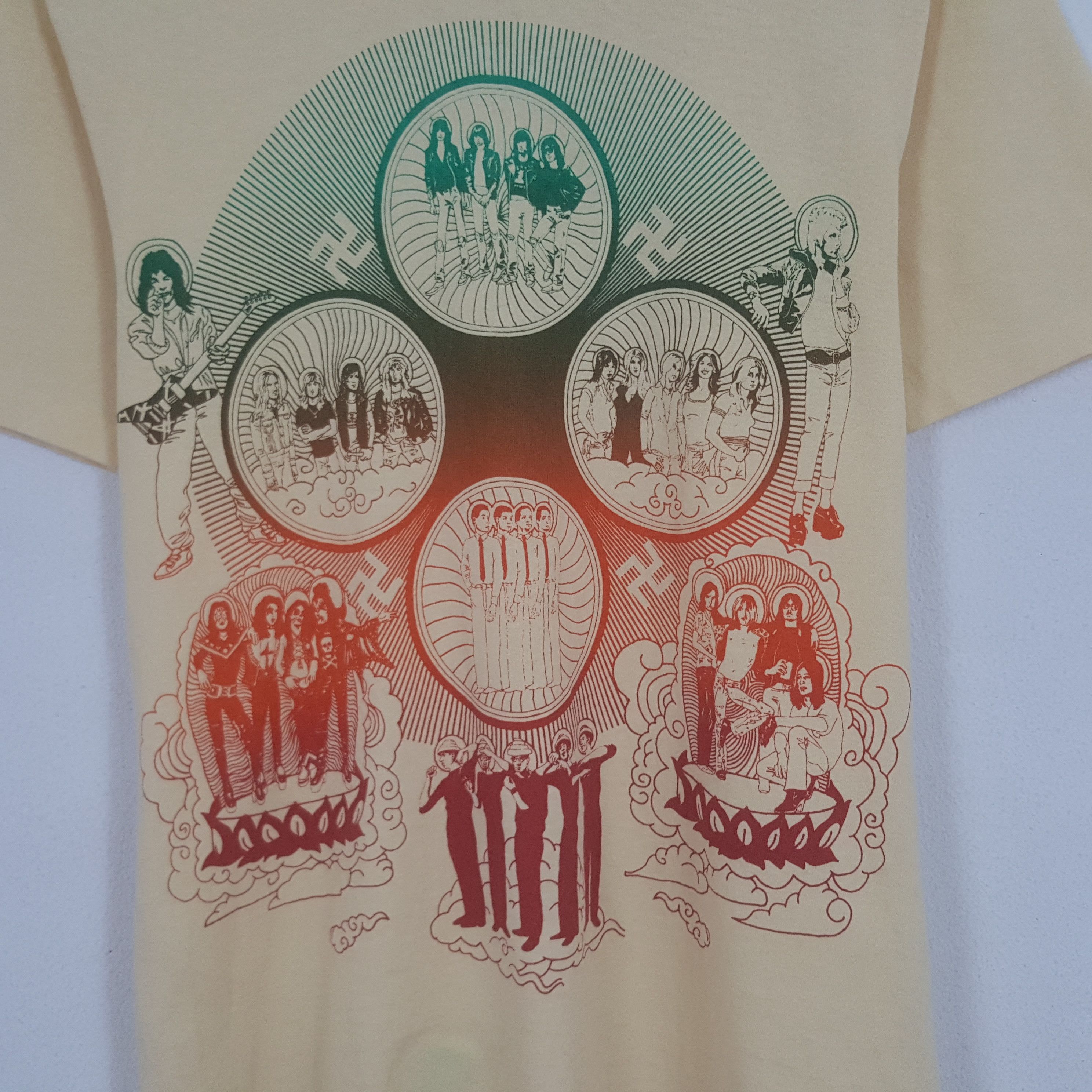 Hysteric Glamour Vintage Hysteric Glamour x Rock Band Tshirt Size US S / EU 44-46 / 1 - 2 Thumbnail