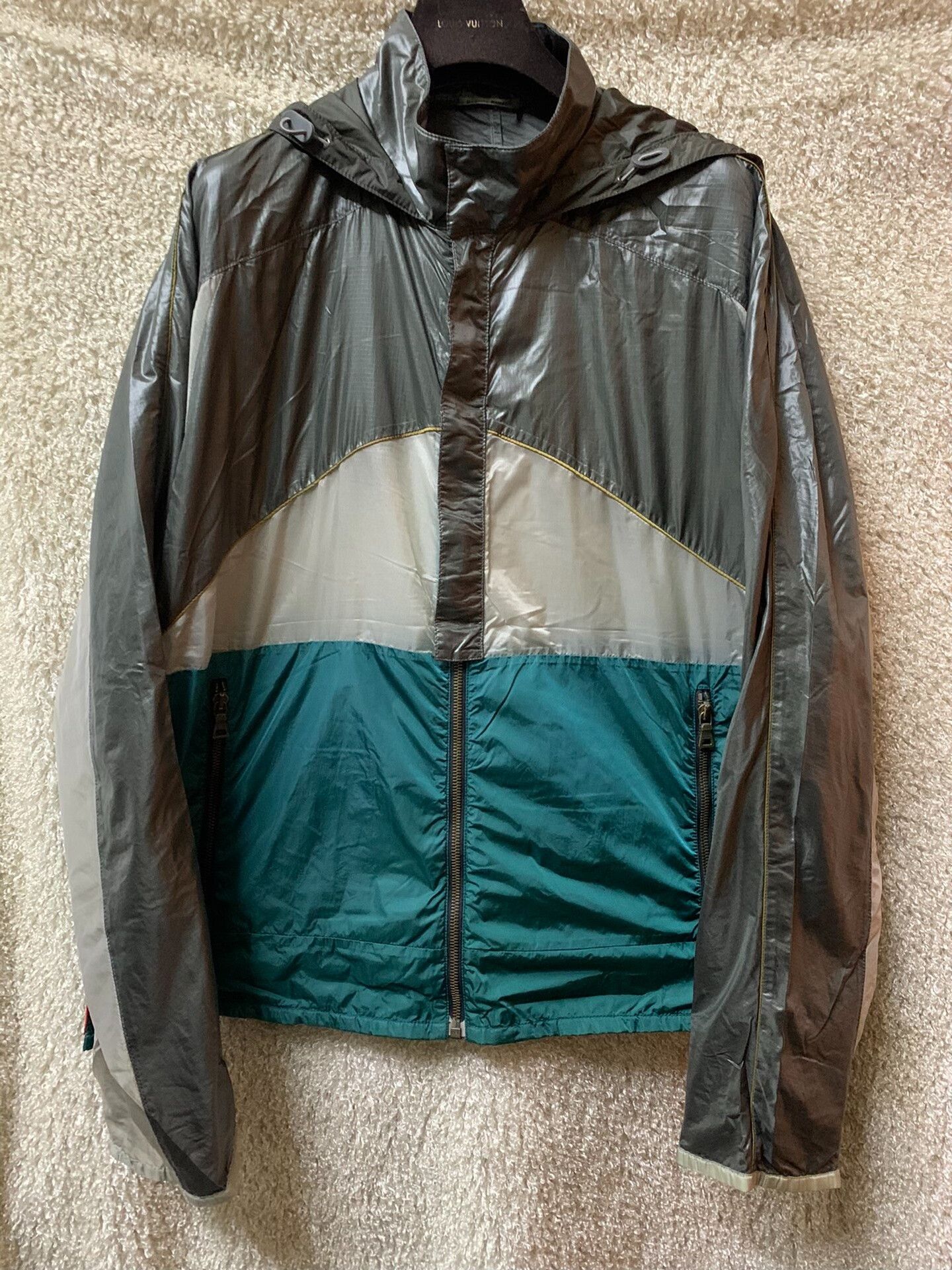 Prada Prada Men's Hooded Jacket Size US XL / EU 56 / 4 - 1 Thumbnail