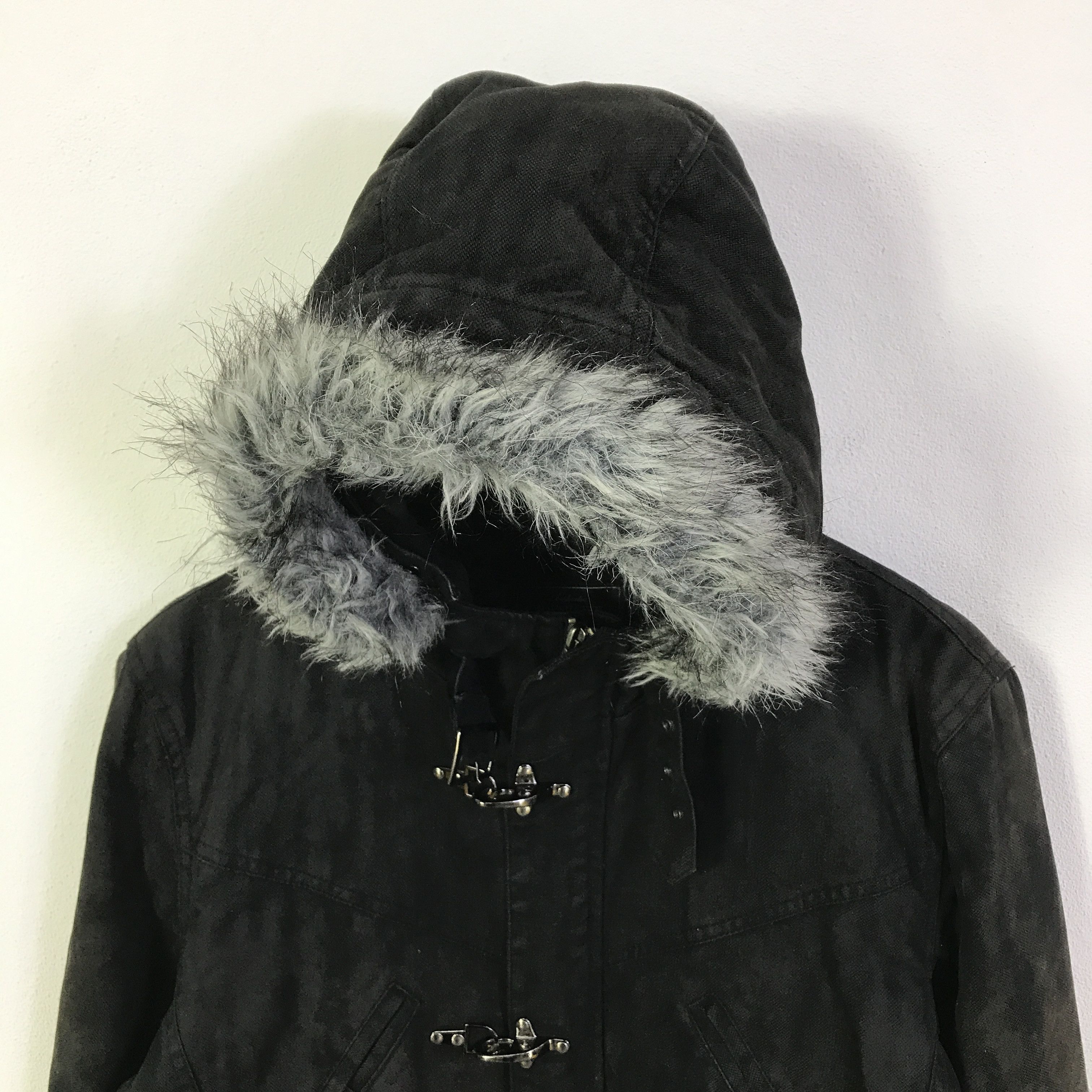 Japanese Brand Japan roushatte punk fur hooodie jacket Size US L / EU 52-54 / 3 - 2 Thumbnail