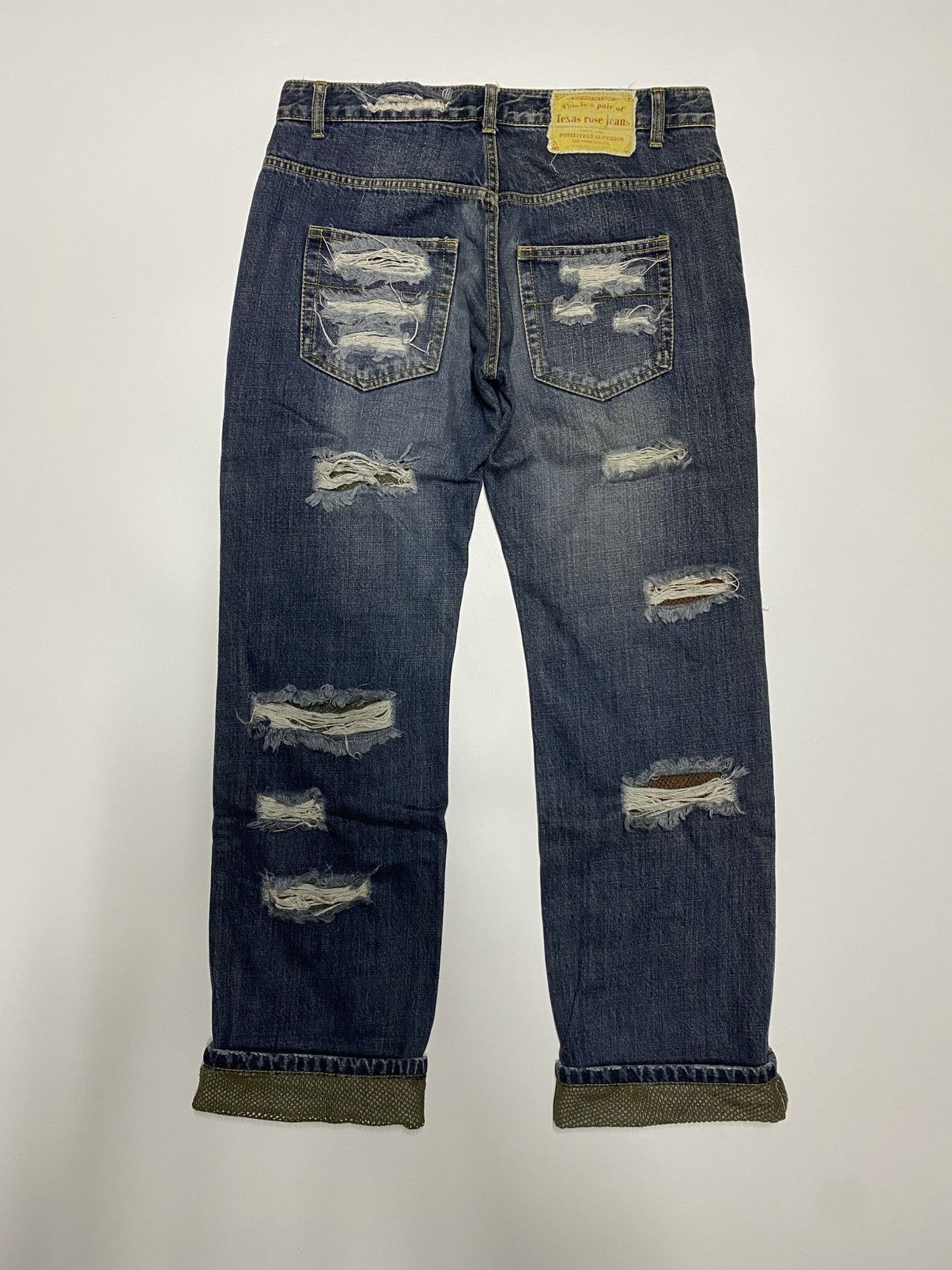 Denime AUTHENTIC INDIGO DENIM PRODUCT Size 34" / US 12 / IT 48 - 2 Thumbnail