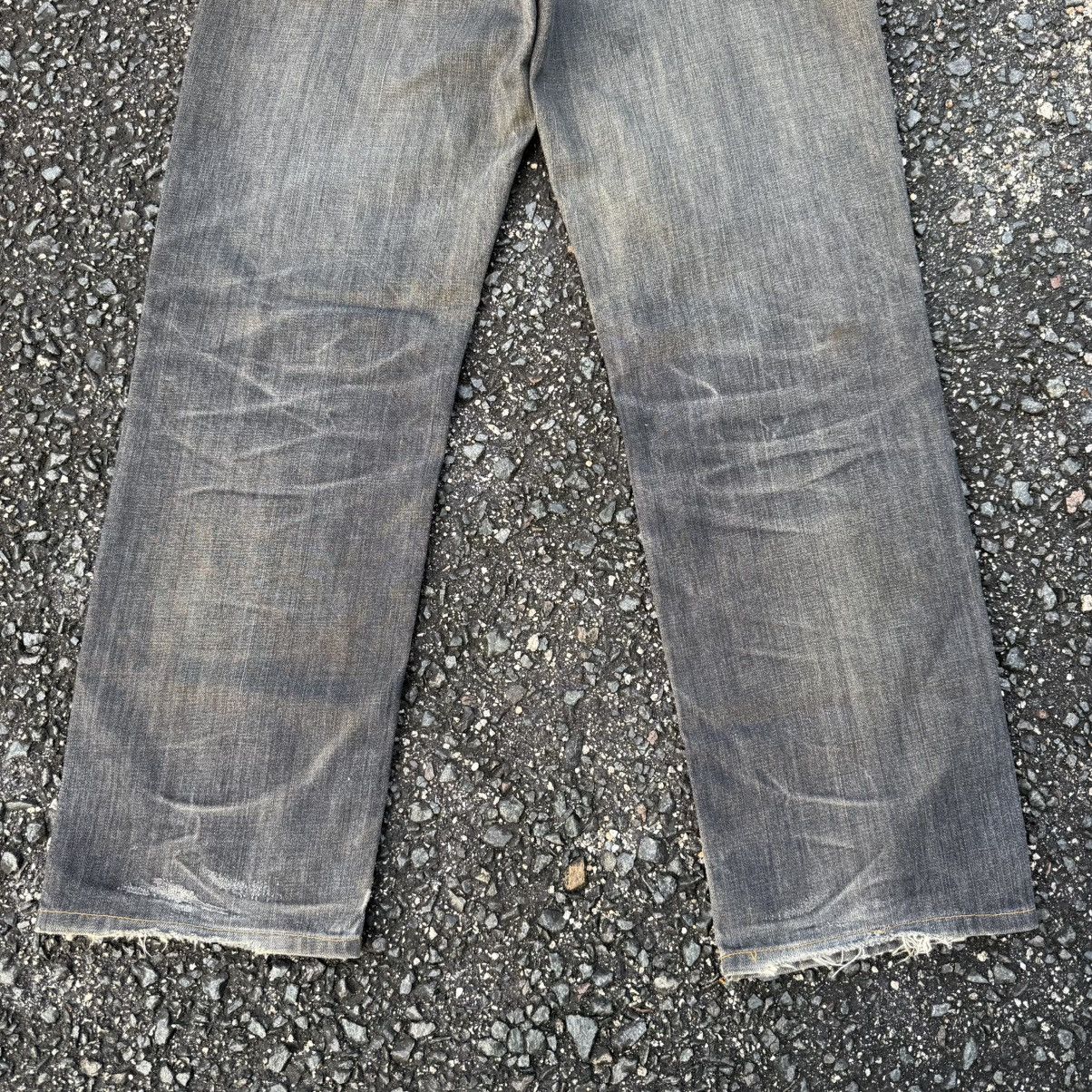 Levi's Vintage Clothing VINTAGE LEVI'S 702 BLACK RUSTY FADED JEAN DENIM PANTS Size US 33 - 10 Thumbnail