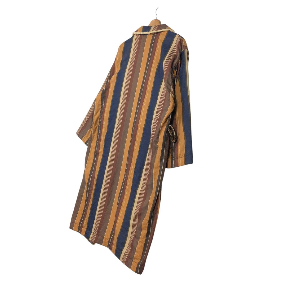 Japanese Brand 🔥VINTAGE LONG BATH ROBE JACKET KENZO STRIPED DESIGN BLANKET Size US M / EU 48-50 / 2 - 13 Thumbnail