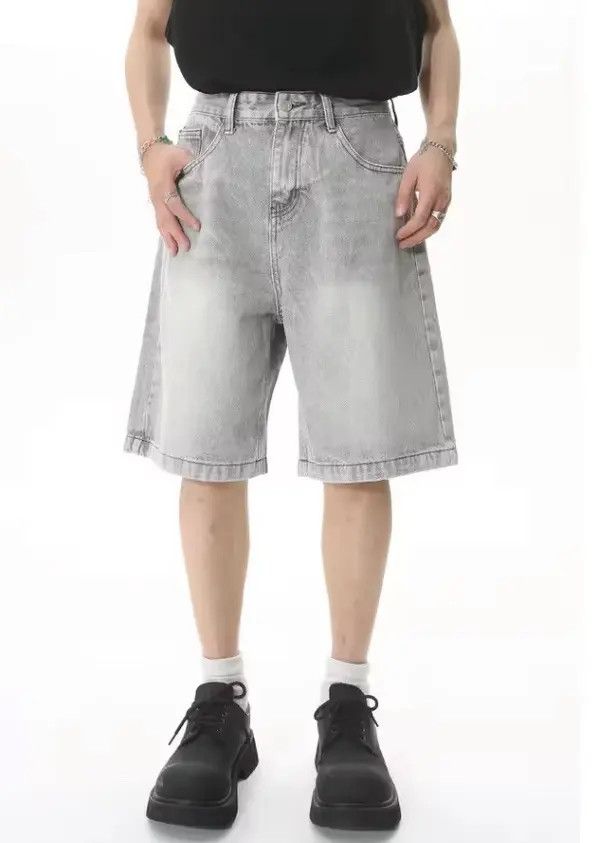 Jean Higuchi x Koike Washed Y2k Shorts jeans Denim Size US 32 / EU 48 - 5 Thumbnail