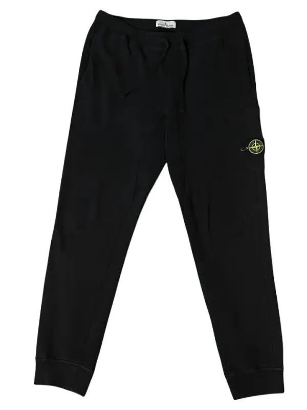 Stone Island Stone Island Black Knitted Drawstring Sweatpants Size US 34 / EU 50 - 1 Thumbnail