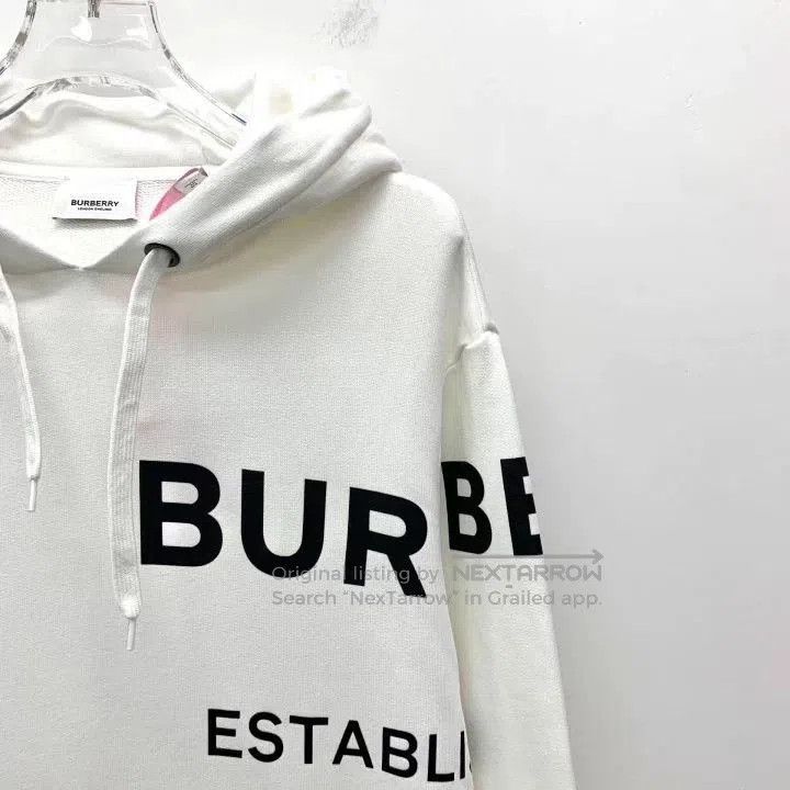 Burberry Burberry Logo Print Cotton Hoodie. Size US XS / EU 42 / 0 - 3 Thumbnail