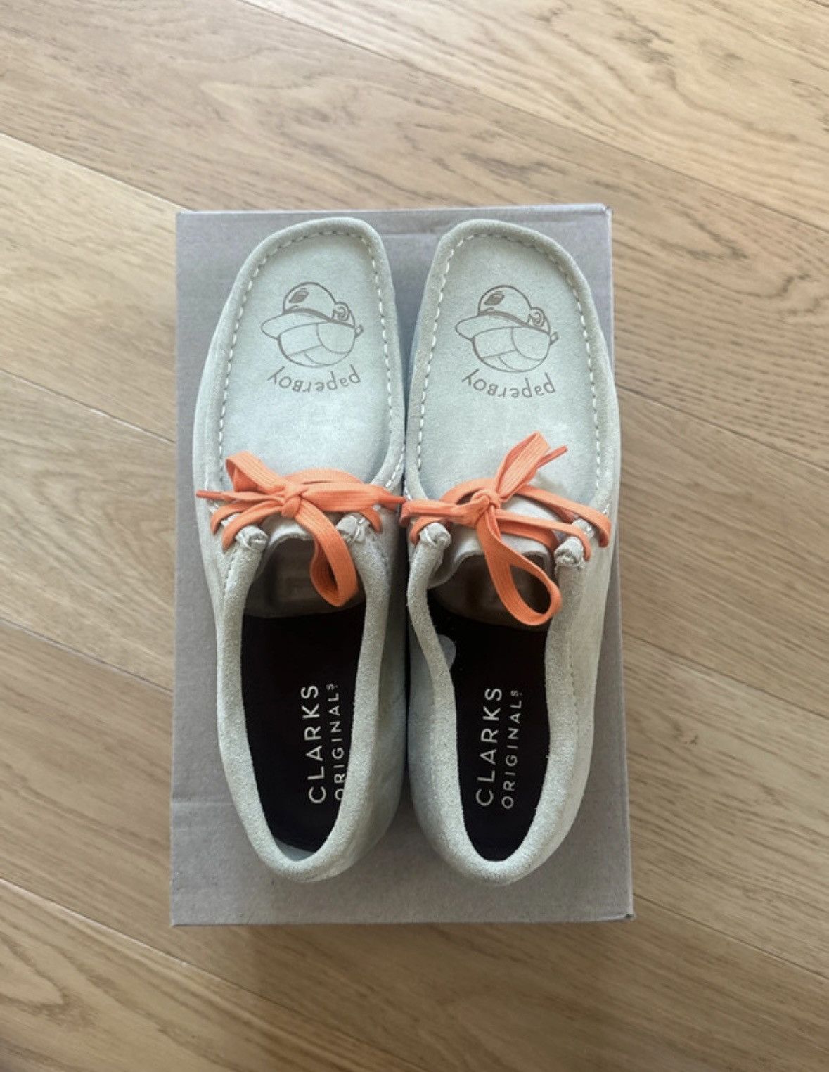 Clarks wallabee x Paperboy