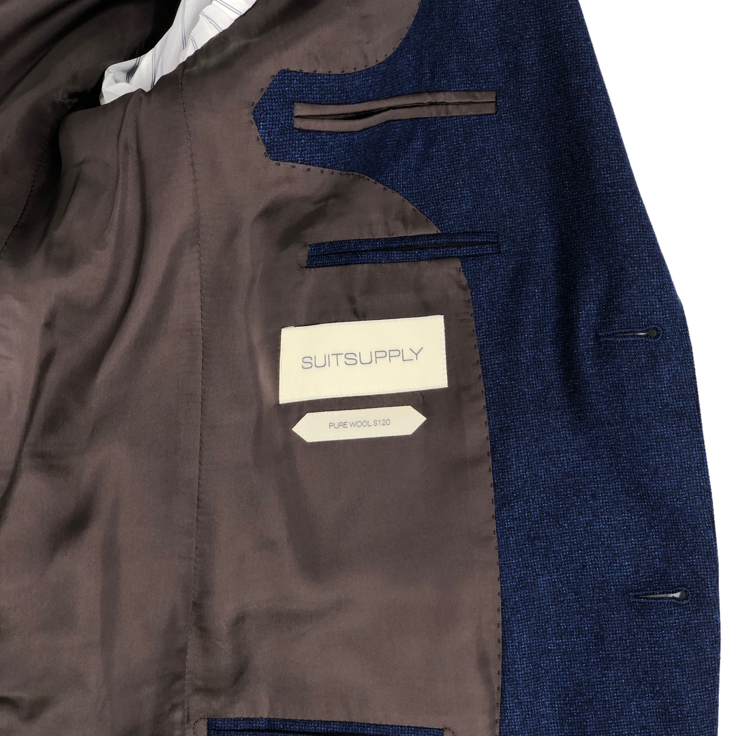 Suitsupply Lazio Pure Wool Blazer Size 2XS (EU:44; UK:34; US:34S) Size 34S - 8 Thumbnail