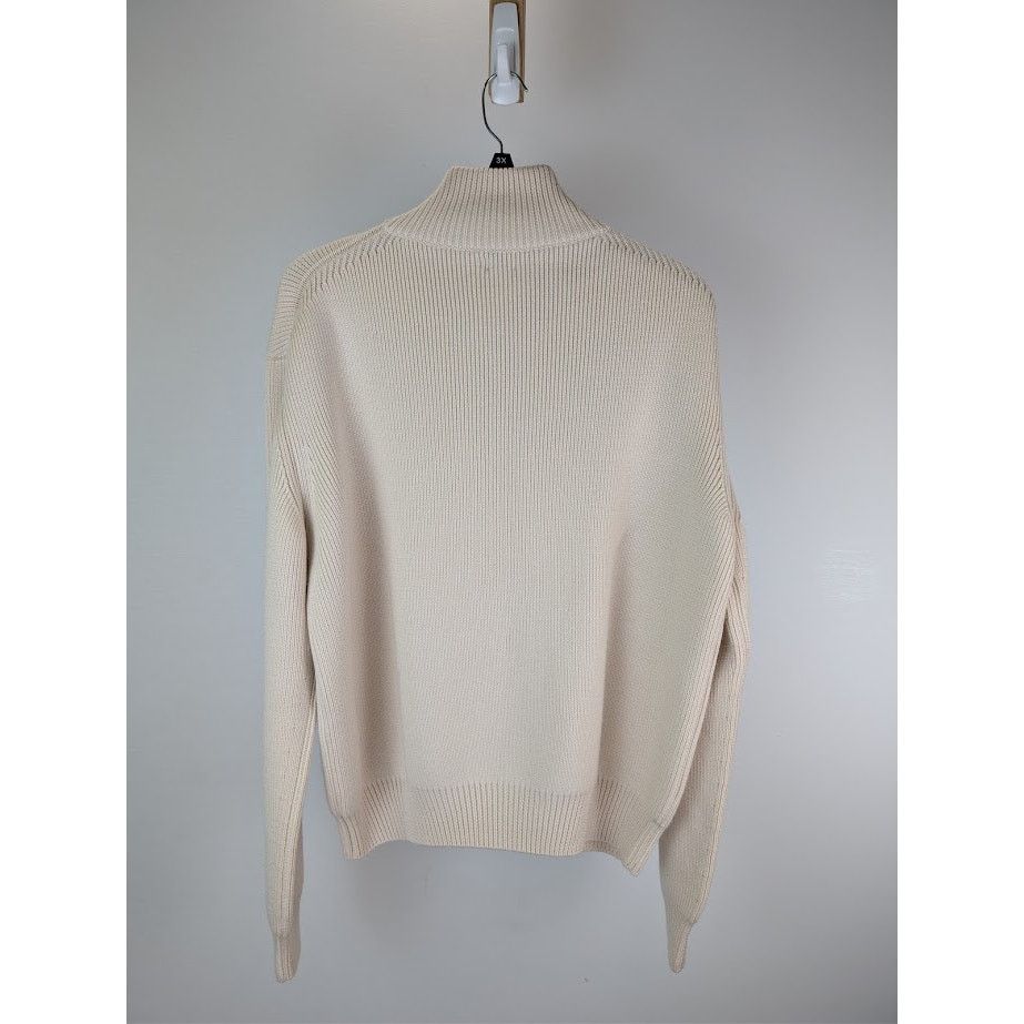 Tom Ford o1rshd1 Knitwear Button Sweater in Ivory Size US XL / EU 56 / 4 - 16 Thumbnail