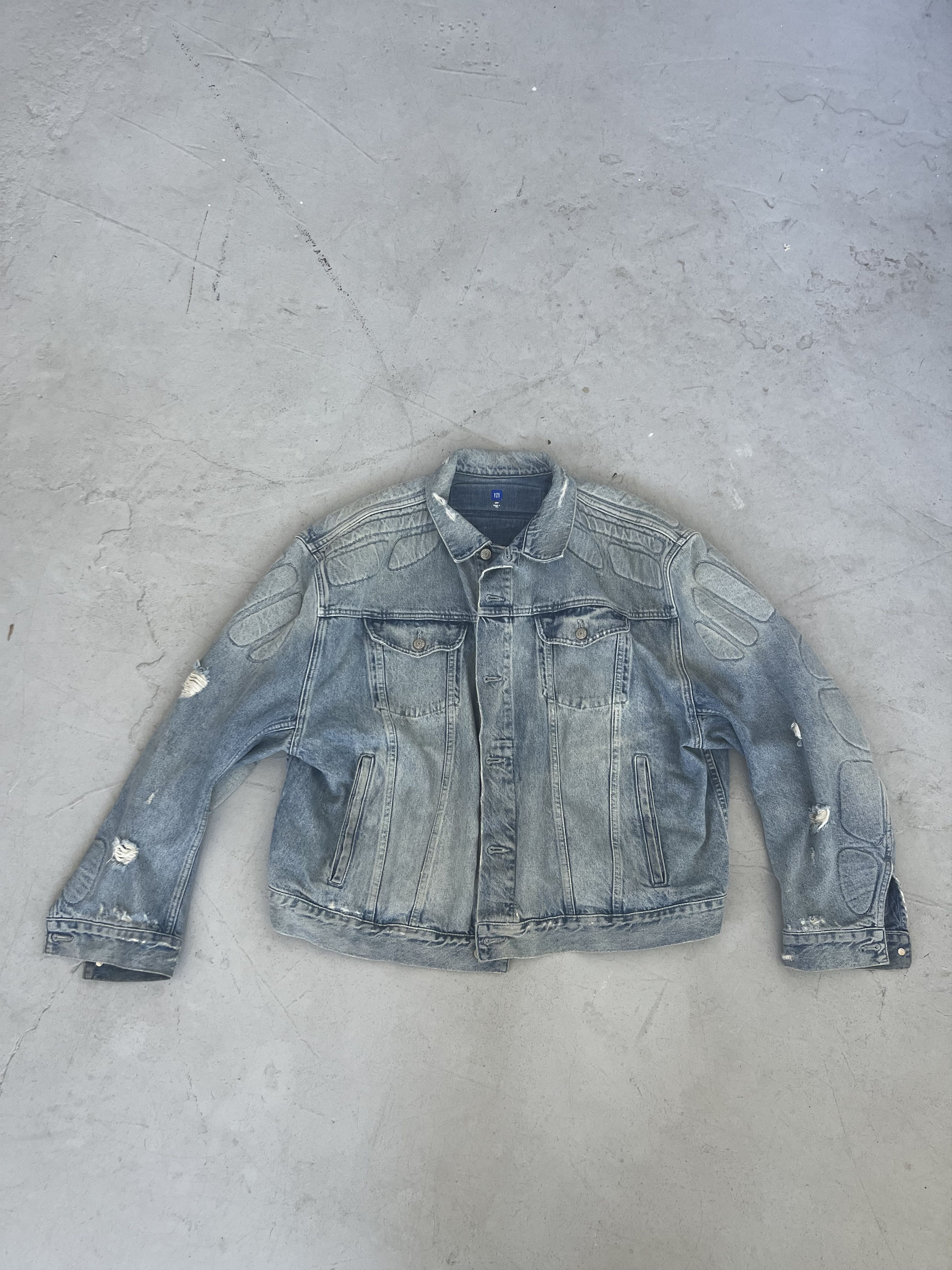 Yeezy Gap Denim Jacket | Grailed