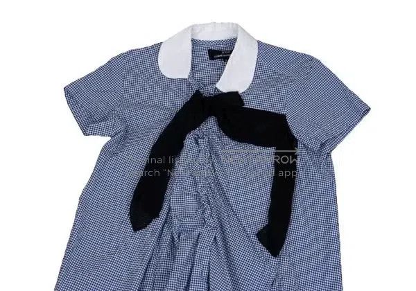 Comme des Garcons Comme Des Garcons Blue Vintage Plaid Dress Size S / US 4 / IT 40 - 4 Thumbnail