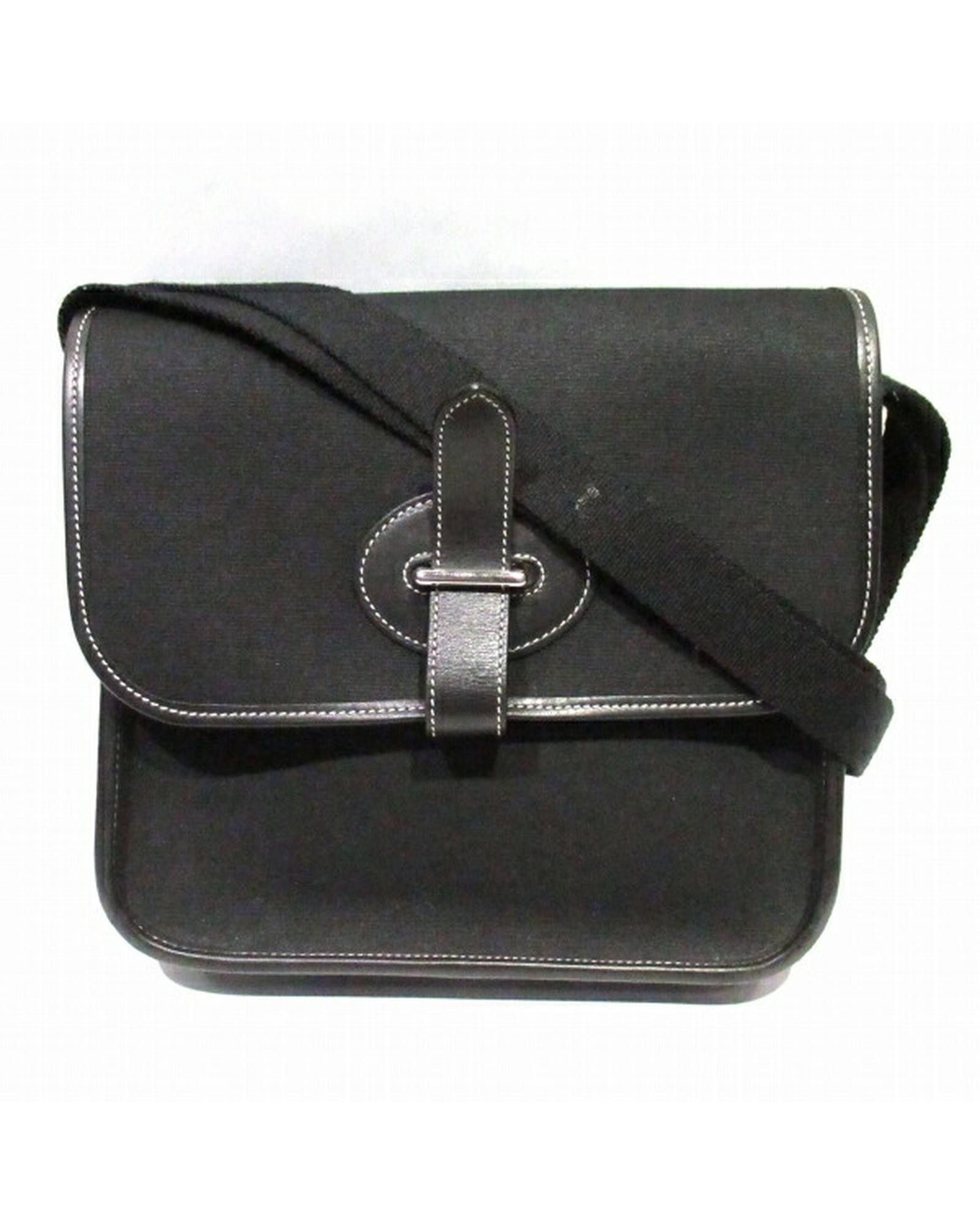 image of Hermes Mini Crossbody Bag In Ab Condition in Black, Women's
