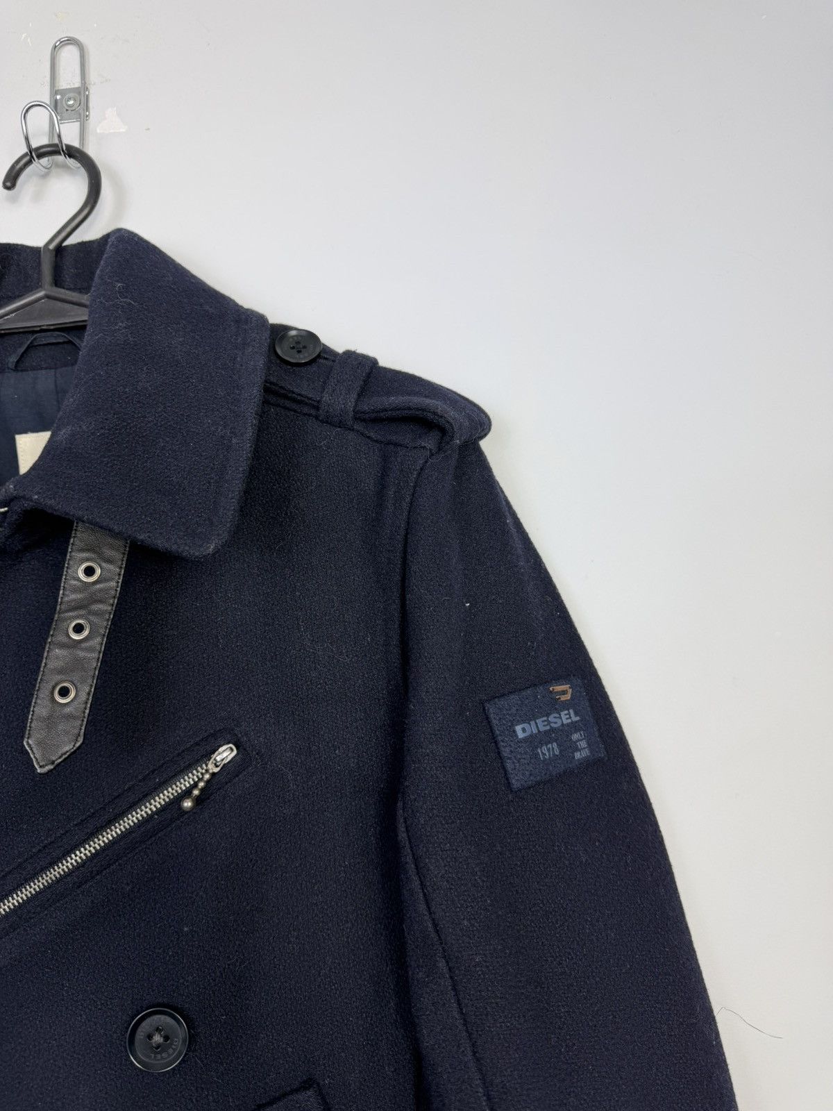 Diesel Beautiful Double-Breasted Diesel Wool Coat Size US M / EU 48-50 / 2 - 4 Thumbnail