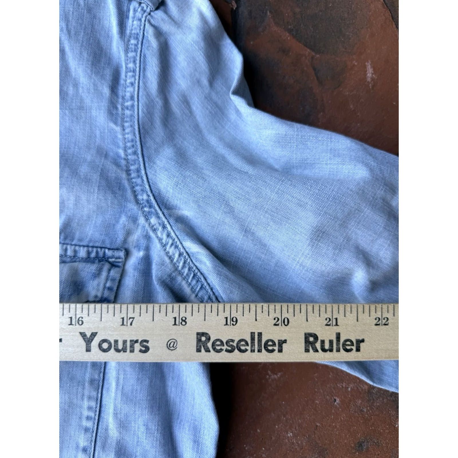 True Religion True Religion Shirt Western Button-Up Long Sleeve Women's Small Gray White Casual Size S / US 4 / IT 40 - 7 Thumbnail