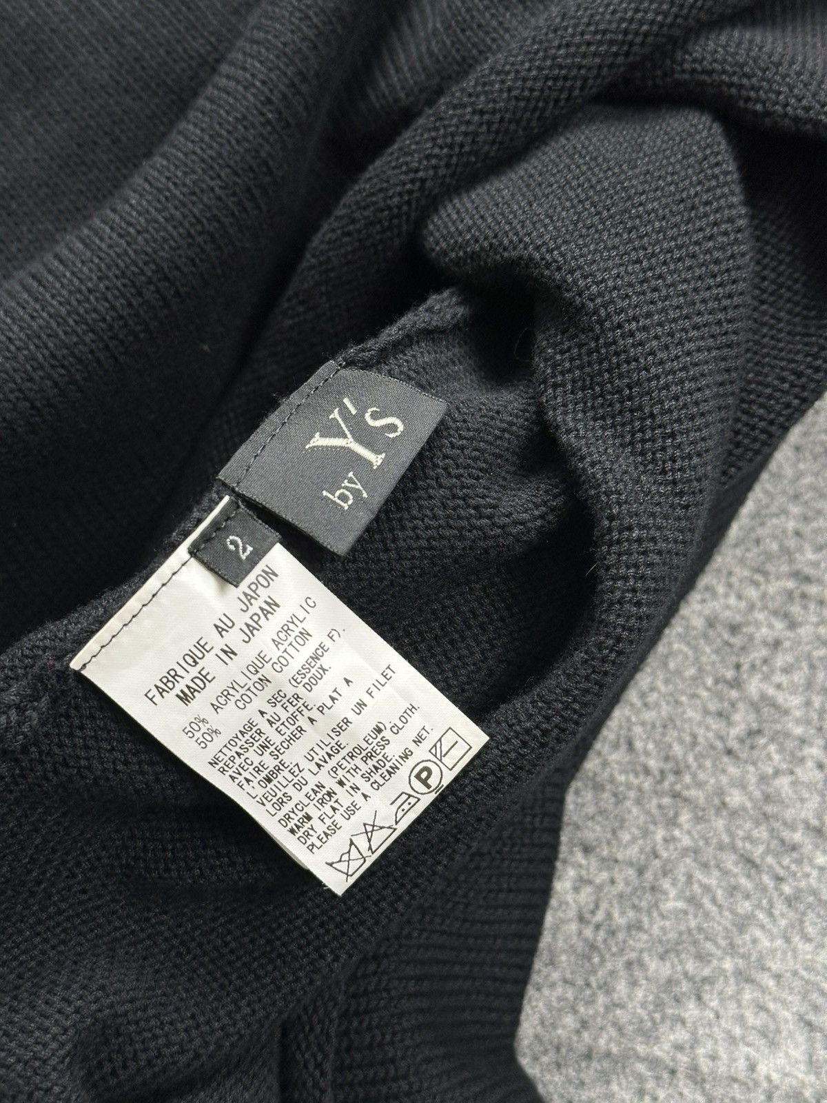 Yohji Yamamoto Yohji Yamamoto - Y’s A/W17 Acrylic Knitted V-Neck Long Dress Size XS / US 0-2 / IT 36-38 - 12 Thumbnail
