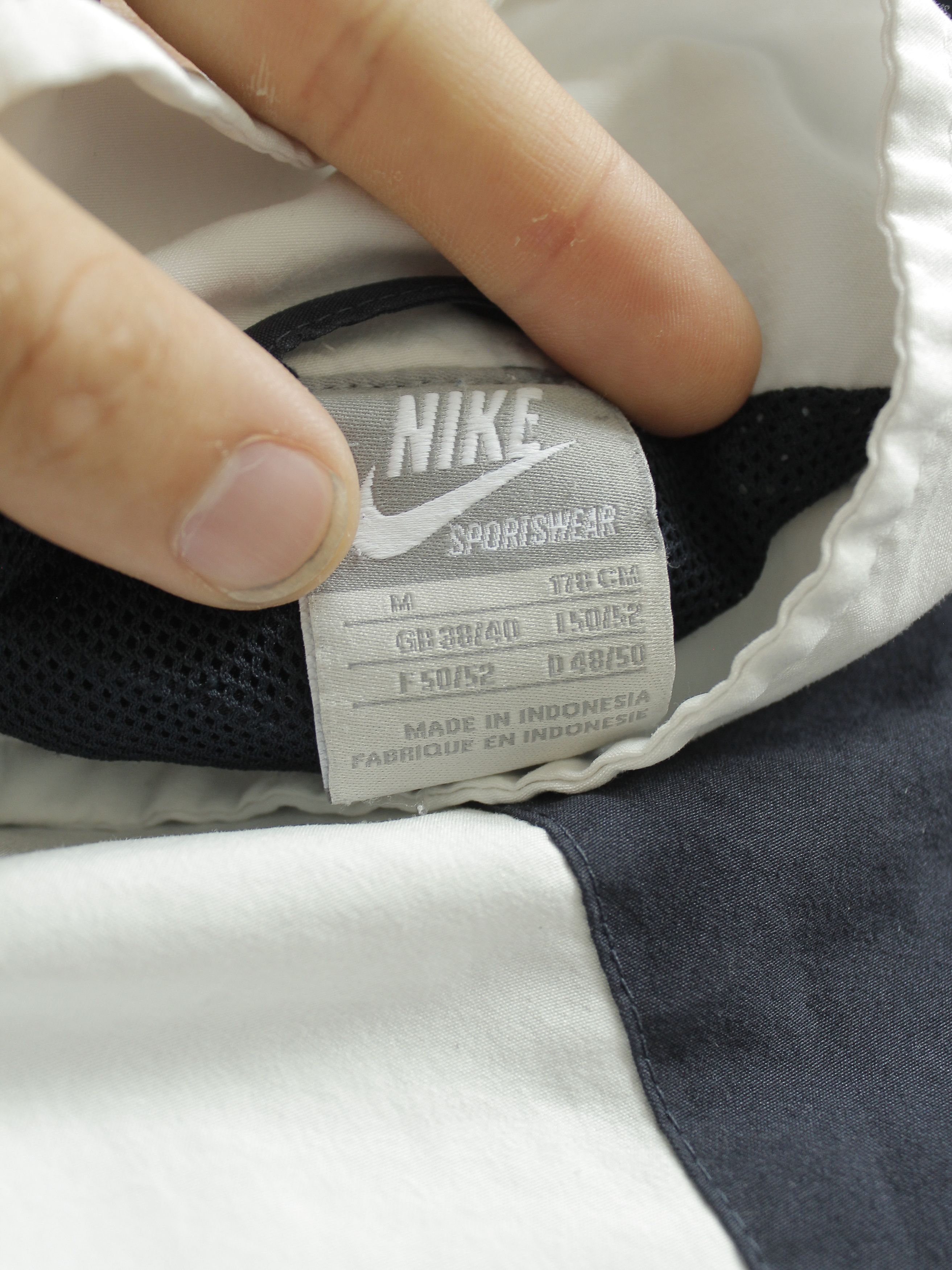 Nike × Vintage Nike Vintage Light Track Jacket Swoosh Embroidery Mens Zip Size US M / EU 48-50 / 2 - 8 Thumbnail