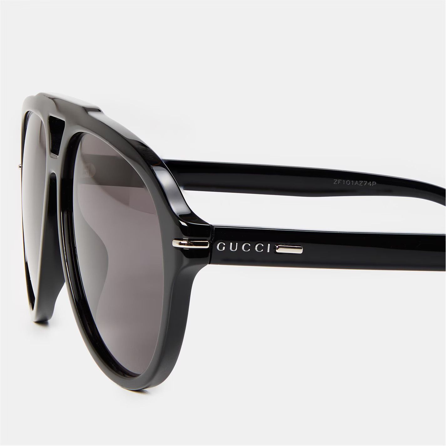 Gucci o1g2r1mq0426 Size: OS / Aviator Sunglasses in Black Size ONE SIZE - 4 Thumbnail