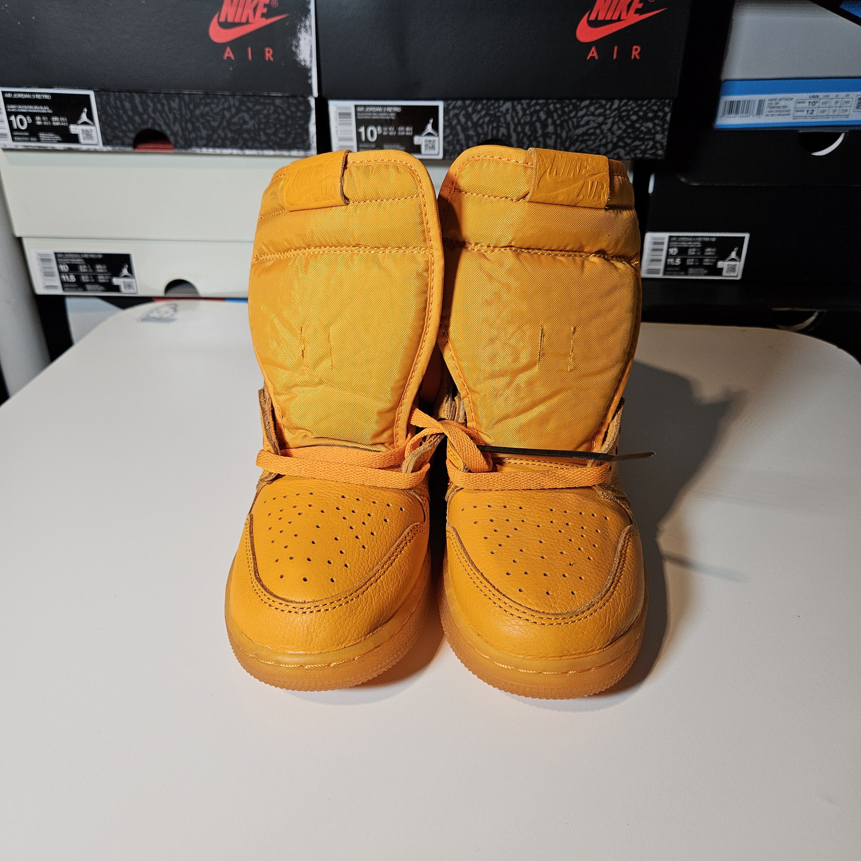 Jordan Brand Jordan 1 G8rd Orange Peel Size 6.5Y Size US 6.5 / EU 39-40 - 3 Thumbnail