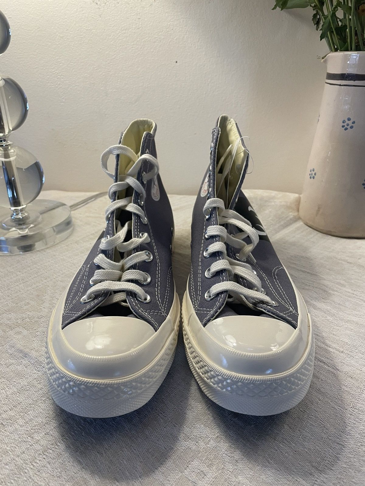 Comme des Garcons × Converse Converse Chuck Taylor All Star Comme Des Garcons CDG grey Size US 9 / EU 42 - 3 Thumbnail