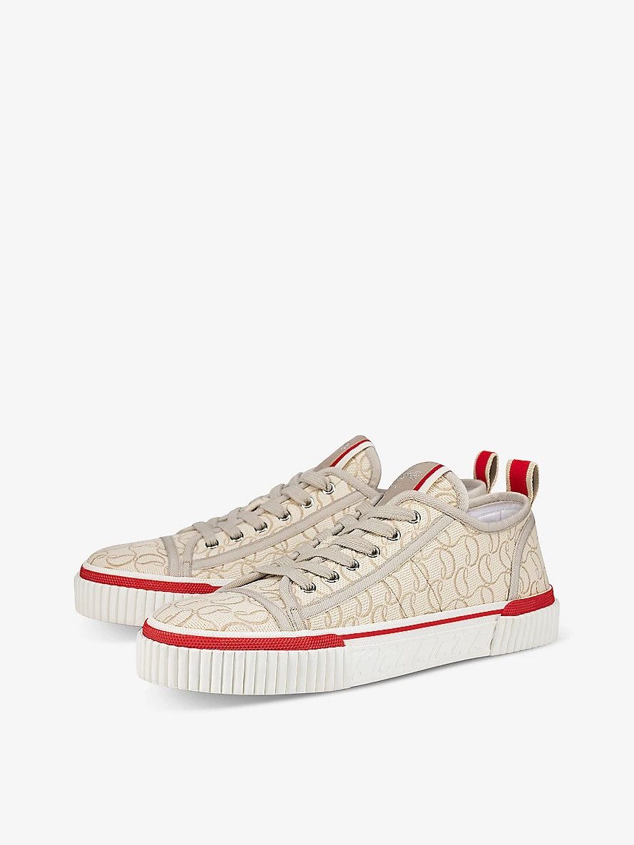 Christian Louboutin o1s1wg110925 Sneakers in Beige Size US 12 / IT 42 - 1 Thumbnail