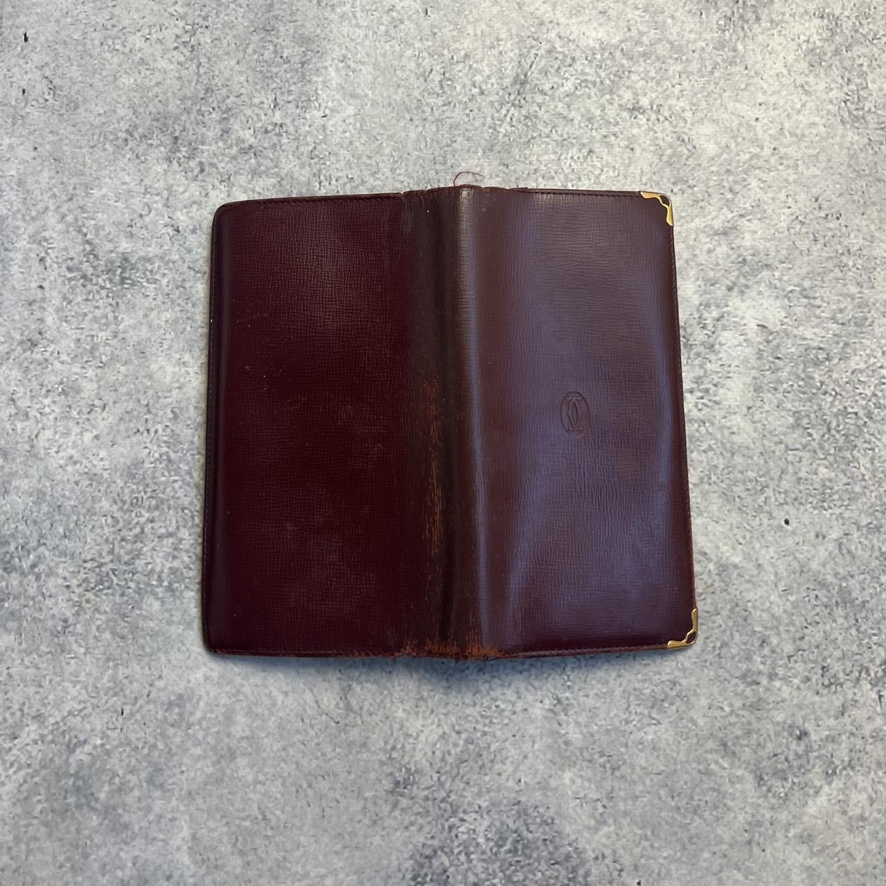 Cartier Cartier vintage wine red long wallet Size ONE SIZE - 2 Thumbnail