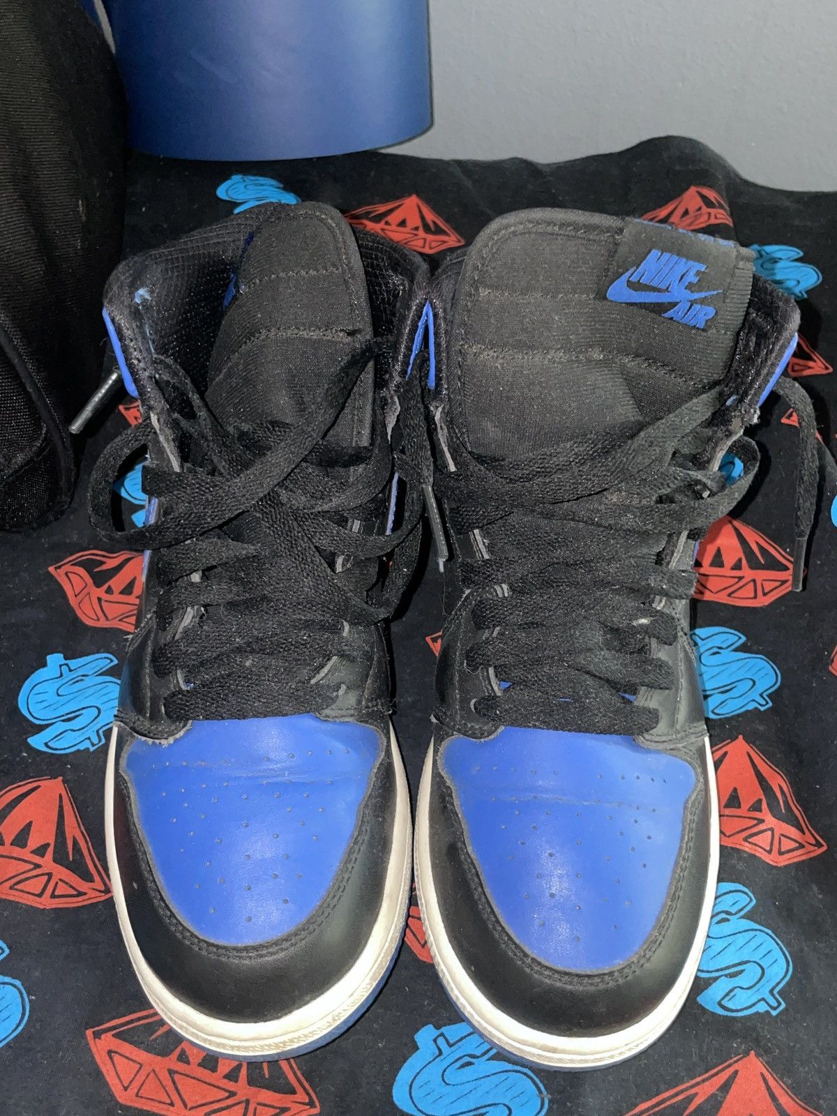 Jordan Brand AIR JORDAN 1 Royal - 4.5Y Size US 4.5 / IT 34.5 - 6 Thumbnail