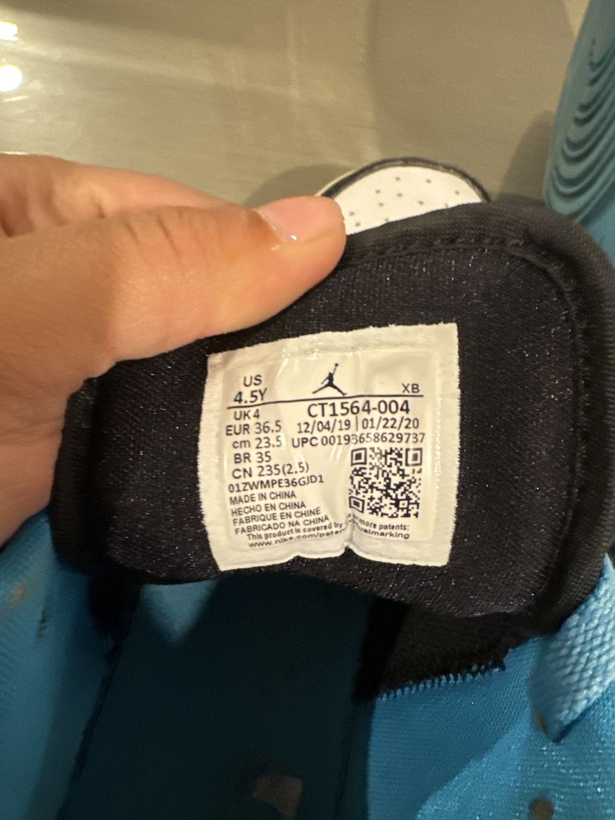 Nike Air Jordan 1 Retro Low OG ‘UNC’ Size US 5 / EU 37 - 6 Thumbnail