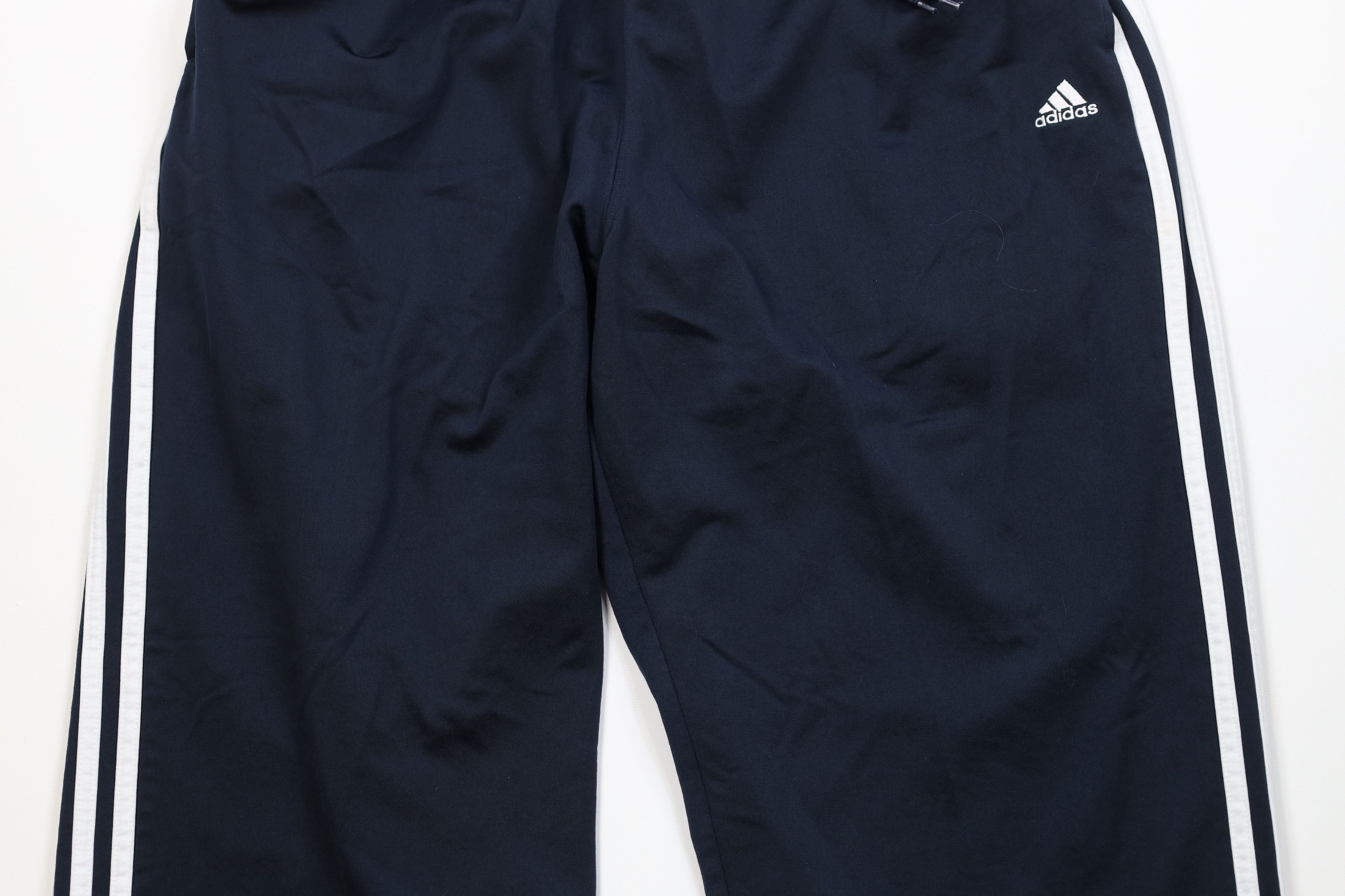 Adidas Vintage Y2K Adidas Wide Leg Sweatpants Pants Navy Blue Size US 36 / EU 52 - 3 Thumbnail
