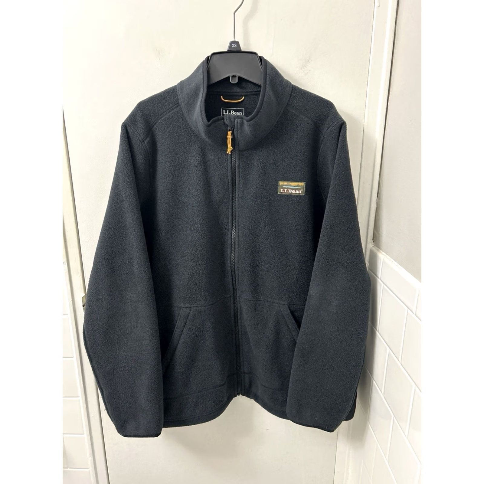 Vintage VINTAGE: No -> LL Bean Mountain Classic Fleece Jacket Womens 3X Black Full Zip L/S 505340 Size XXL / US 16-18 / IT 52-54 - 2 Thumbnail