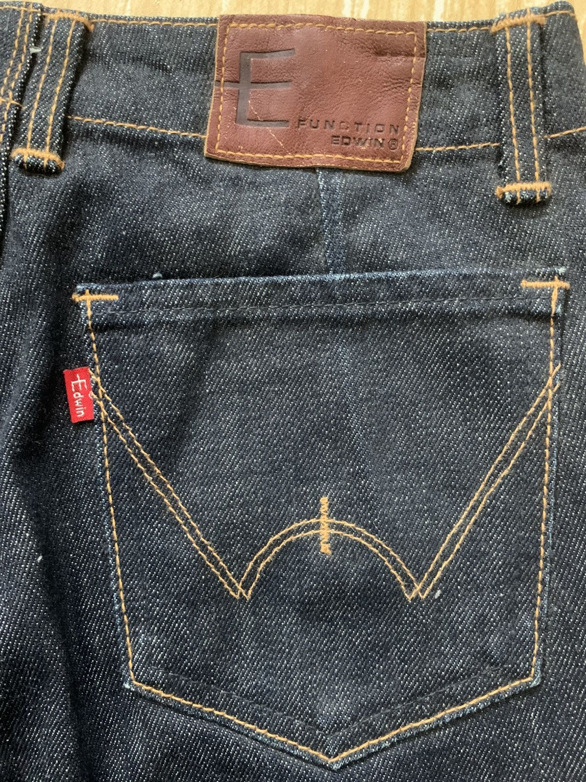 Edwin × Japanese Brand 🔥 Edwin E Function For Youth Flare Denim Jeans Pants Size 25" / US 0 / IT 36 - 20 Thumbnail