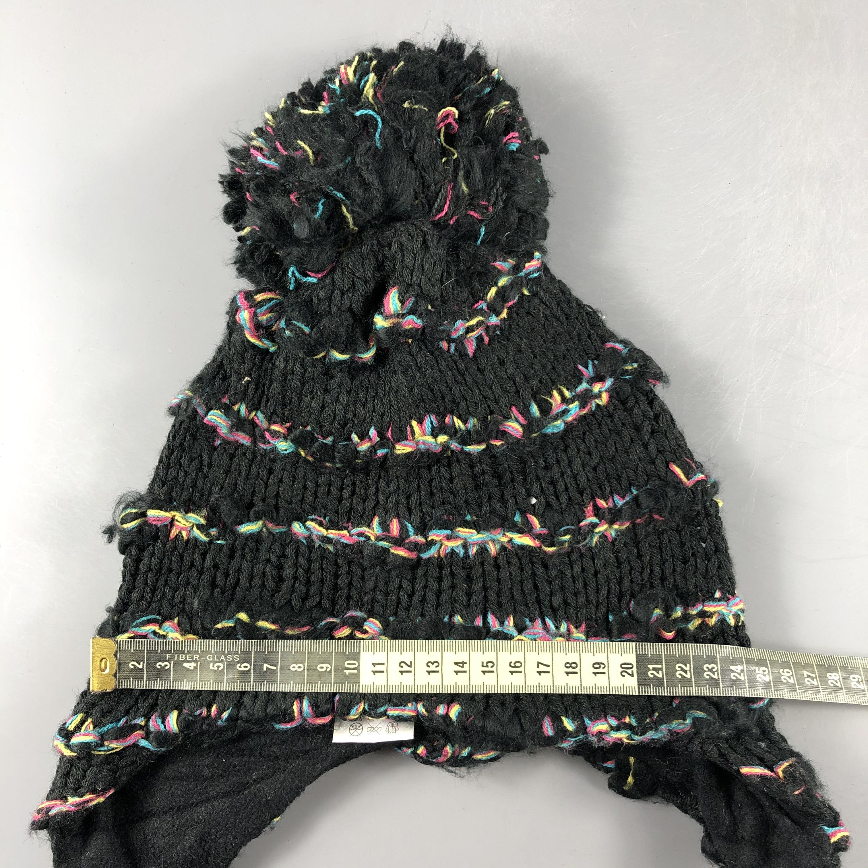 Japanese Brand × Other × Vintage Unknown Ear Flap Hat Bobble Beanie Snow Hat Snow Cap -D268 Size ONE SIZE - 3 Thumbnail