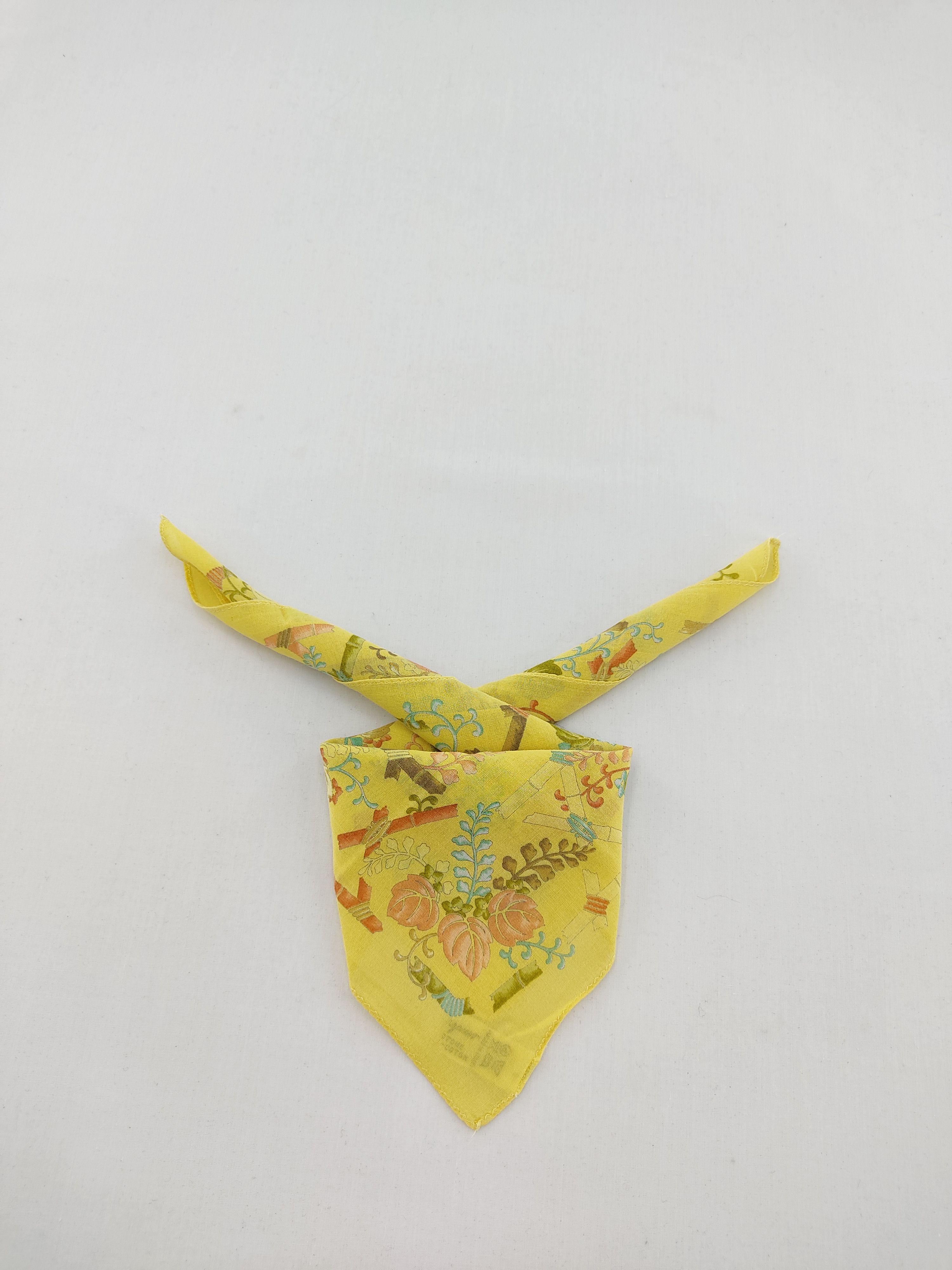 Salvatore Ferragamo Vintage Salvatore Ferragamo Handkerchief / Neckwear /Bandana Size ONE SIZE - 2 Thumbnail