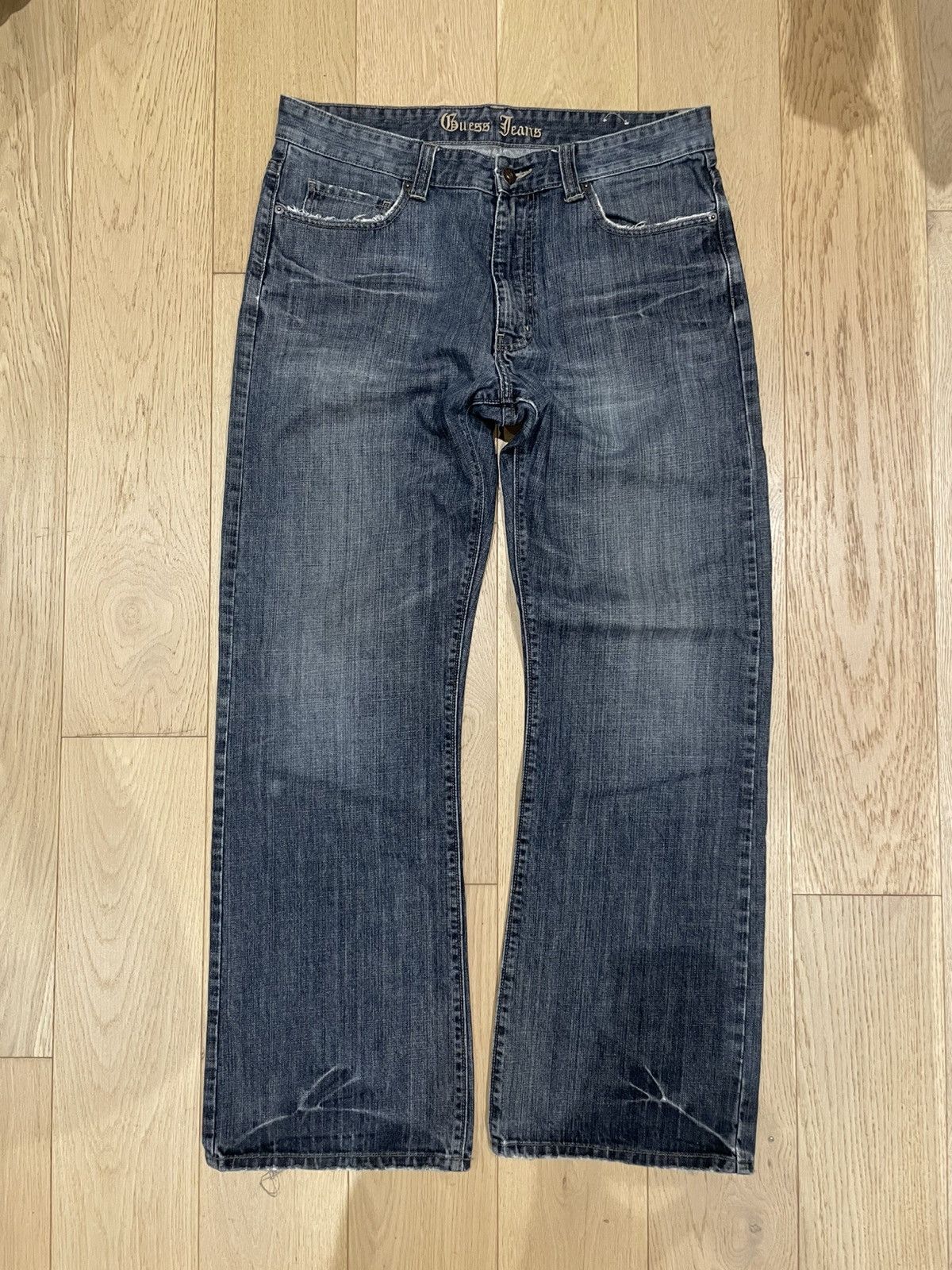 Guess Bootcut Low Rise Y2K Style Guess Jeans Size US 34 / EU 50 - 1 Thumbnail