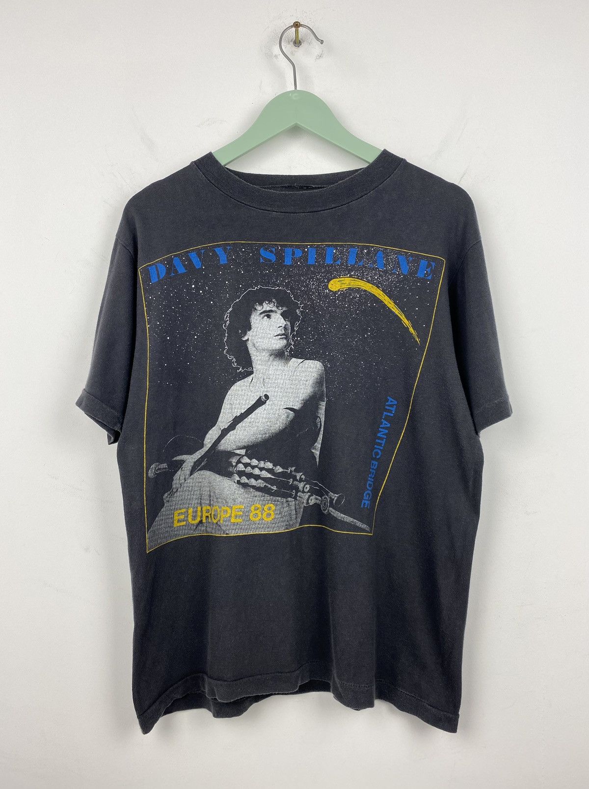 Band Tees Vintage Davy Spillane Atlantic Bridge T Shirt Floyd Queen Size US M / EU 48-50 / 2 - 1 Thumbnail