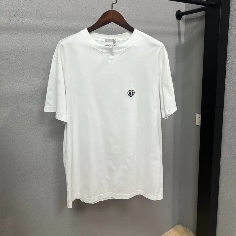 Dior Dior White Cotton Men's T-Shirt 0089 Size US L / EU 52-54 / 3 - 1 Thumbnail