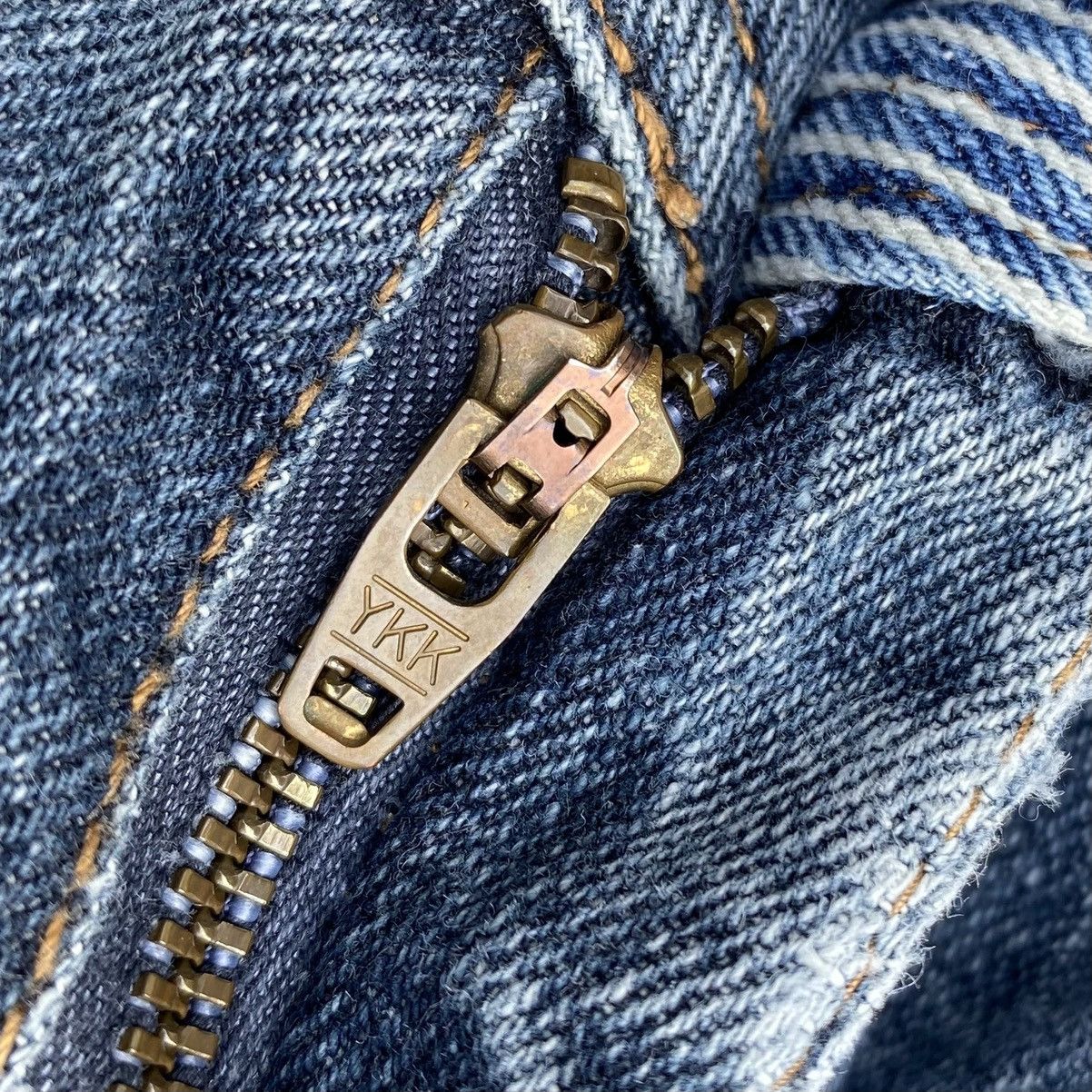 Japanese Brand Multi Pocket Made In Heaven Bondage Faded Blue Denim Jeans Size US 36 / EU 52 - 16 Thumbnail