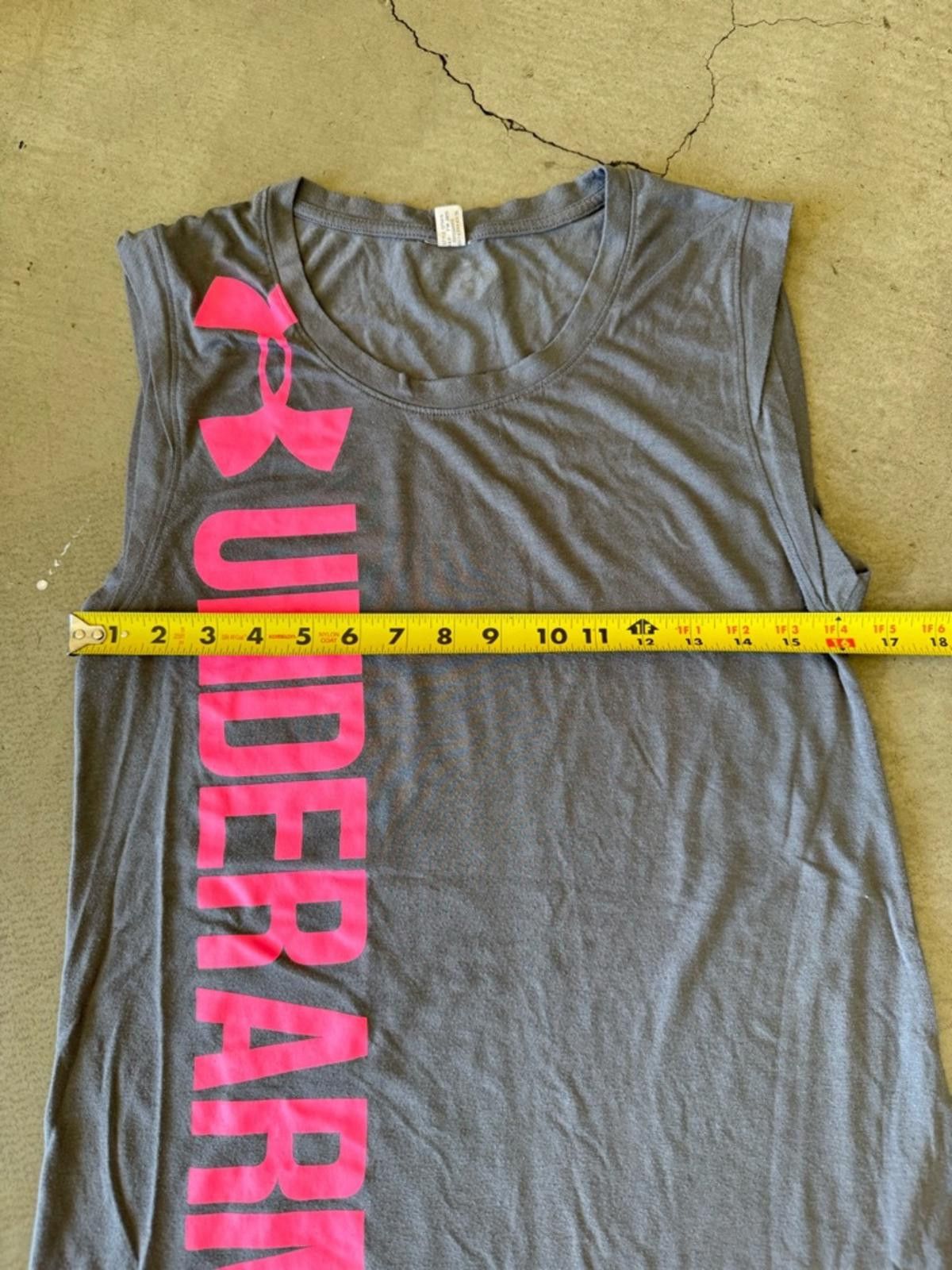 Under Armour Under Armour / Vertical Logo Tunic Tank / Gray Pink Size M / US 6-8 / IT 42-44 - 8 Thumbnail
