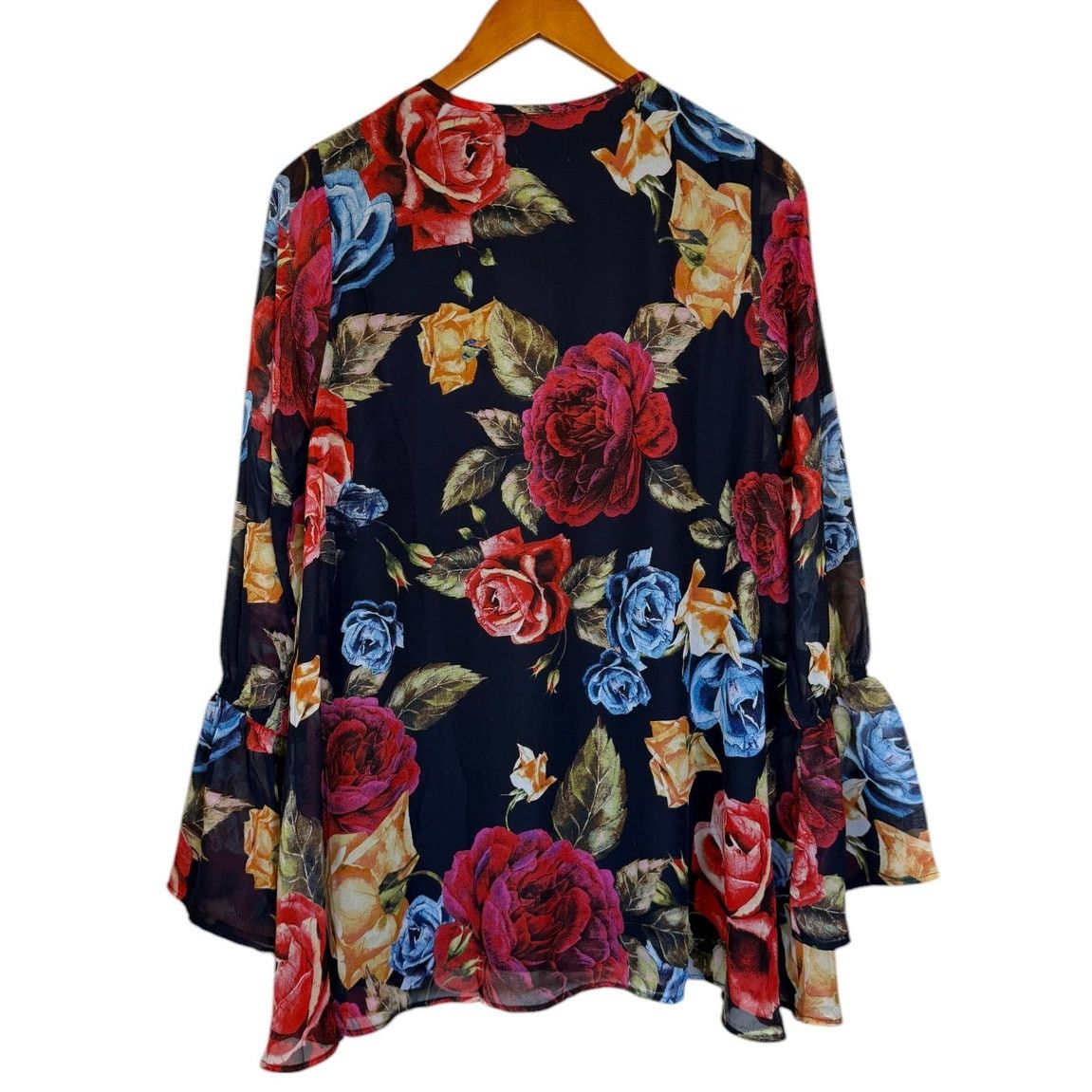 Show Me Your MuMu Show Me Your Mumu Top Women XS Black Perveen Pirate Floral Size XS / US 0-2 / IT 36-38 - 5 Thumbnail