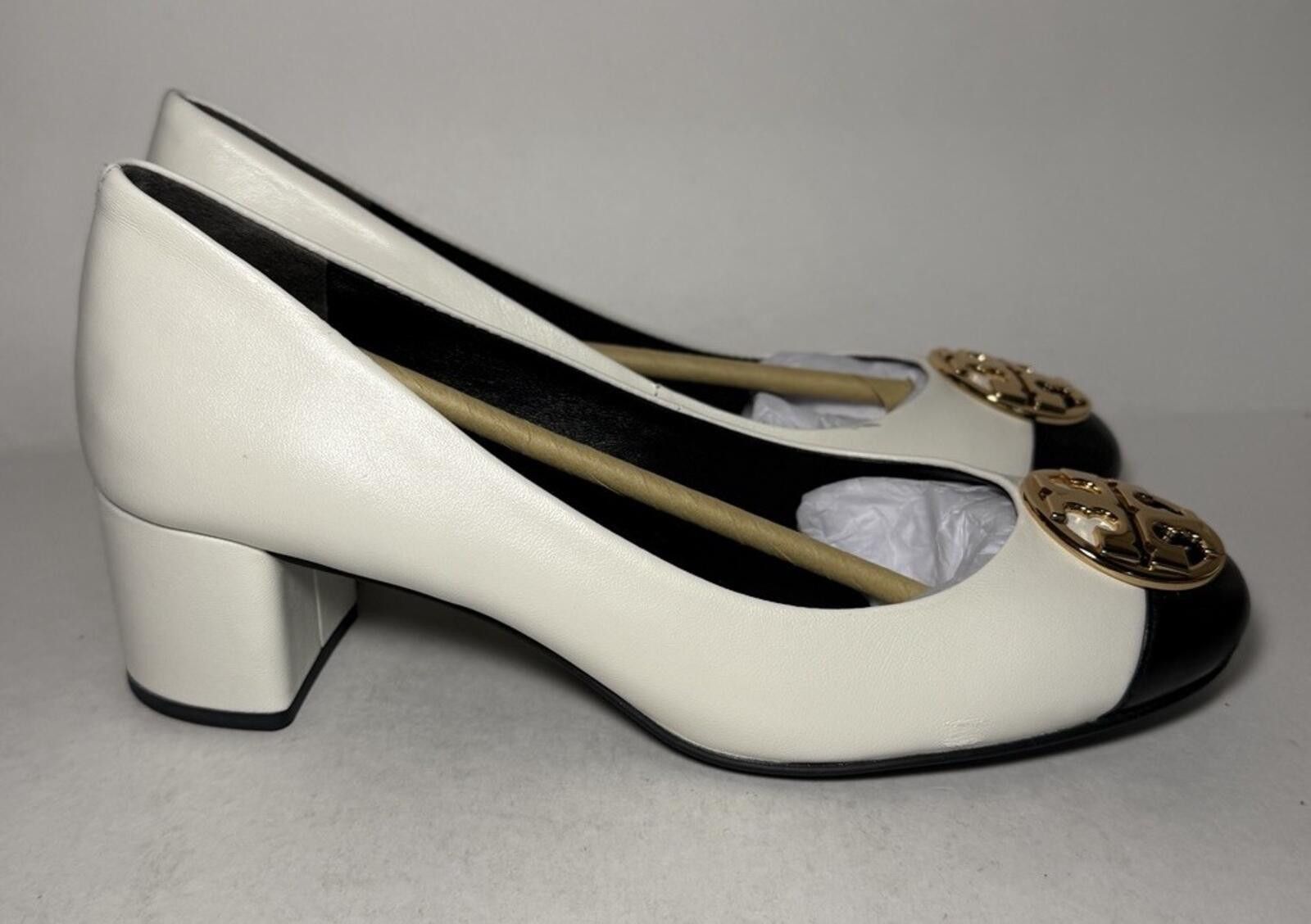 Other TORY BURCH Chelsea 50mm Cap-Toe Pump Nappa Leather Size US 7 / IT 37 - 2 Thumbnail
