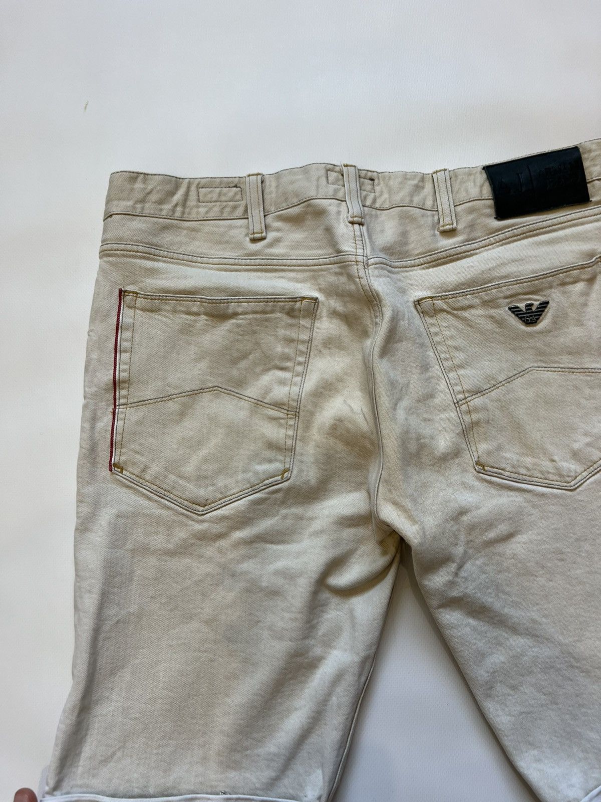 Armani Armani Jeans Denim Shorts Rare Size US 33 - 5 Thumbnail