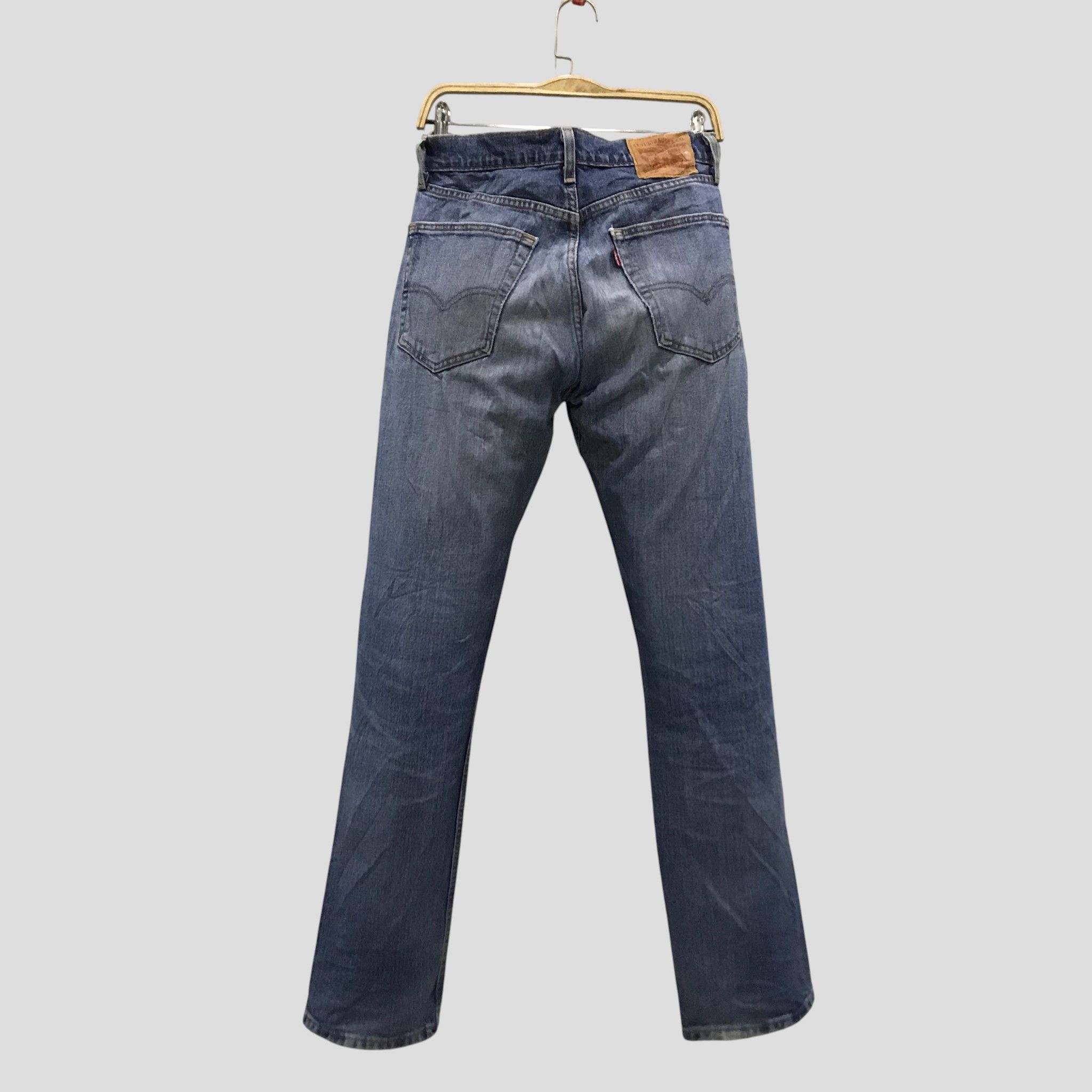 Levi's Vintage Levi's 505 Jeans Distressed Ripped Knees 90s Style Size US 30 / EU 46 - 2 Thumbnail