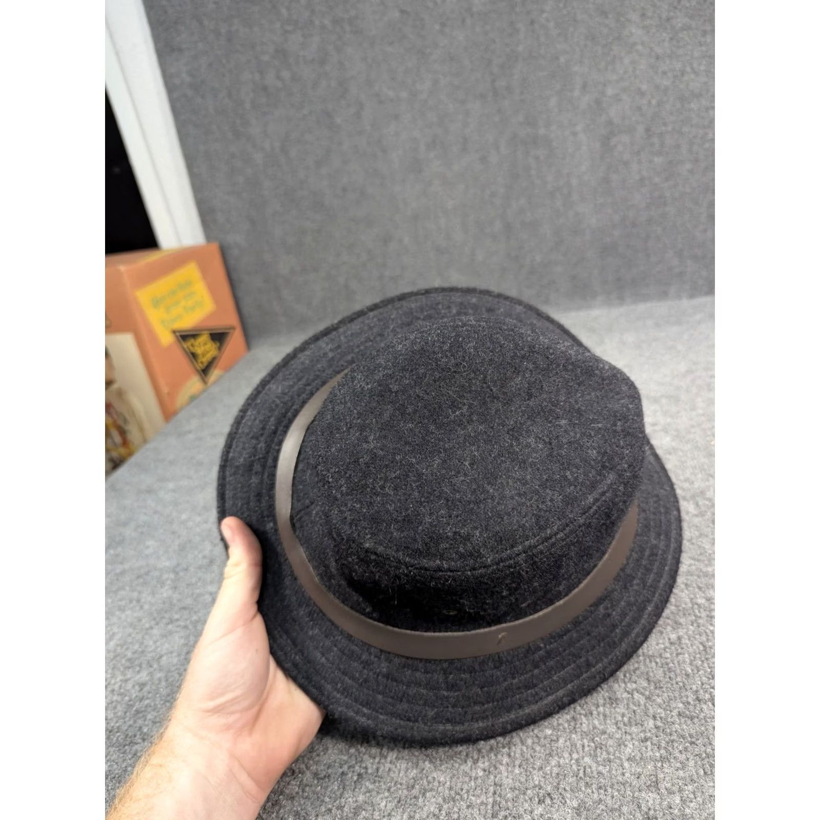 Filson Filson Charcoal Wool Packer Hat Mens Size Large US Size ONE SIZE - 5 Thumbnail