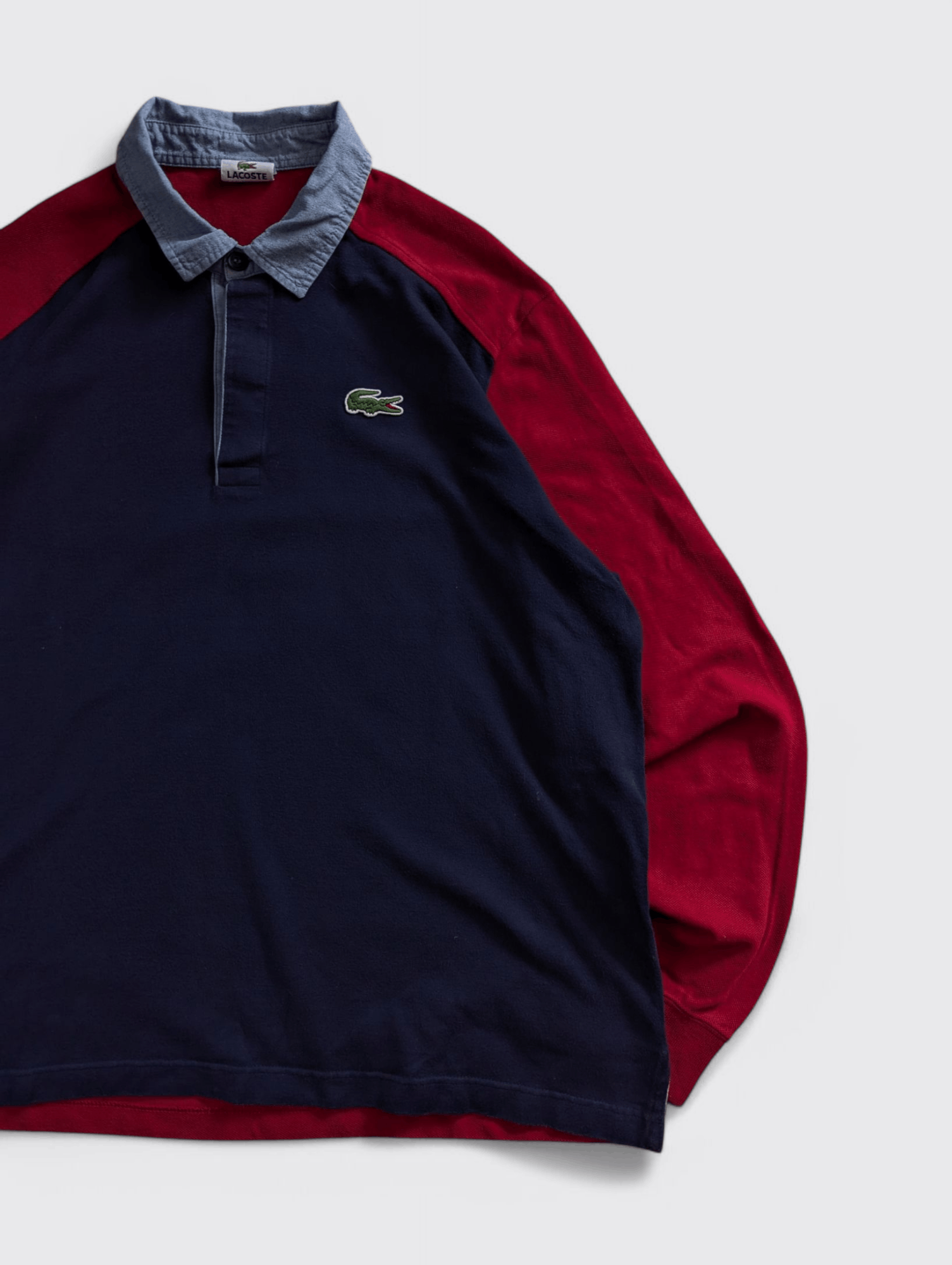 Lacoste Lacoste Vintage Rugby 27 Polo Shirt Size US XL / EU 56 / 4 - 5 Thumbnail
