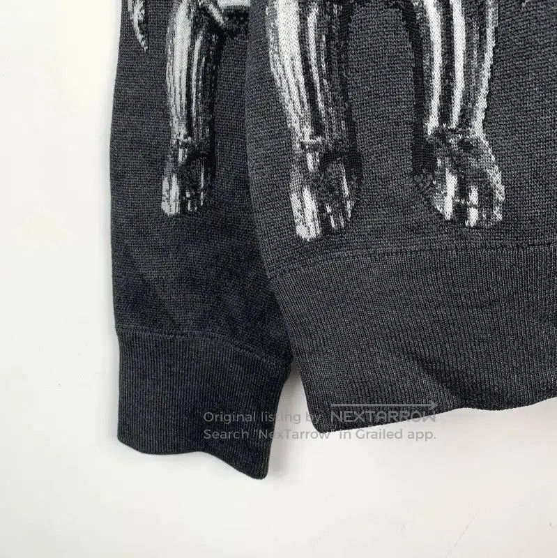 Louis Vuitton Louis Vuitton Gray Silk Knitted Sweater for Men . Size US S / EU 44-46 / 1 - 4 Thumbnail