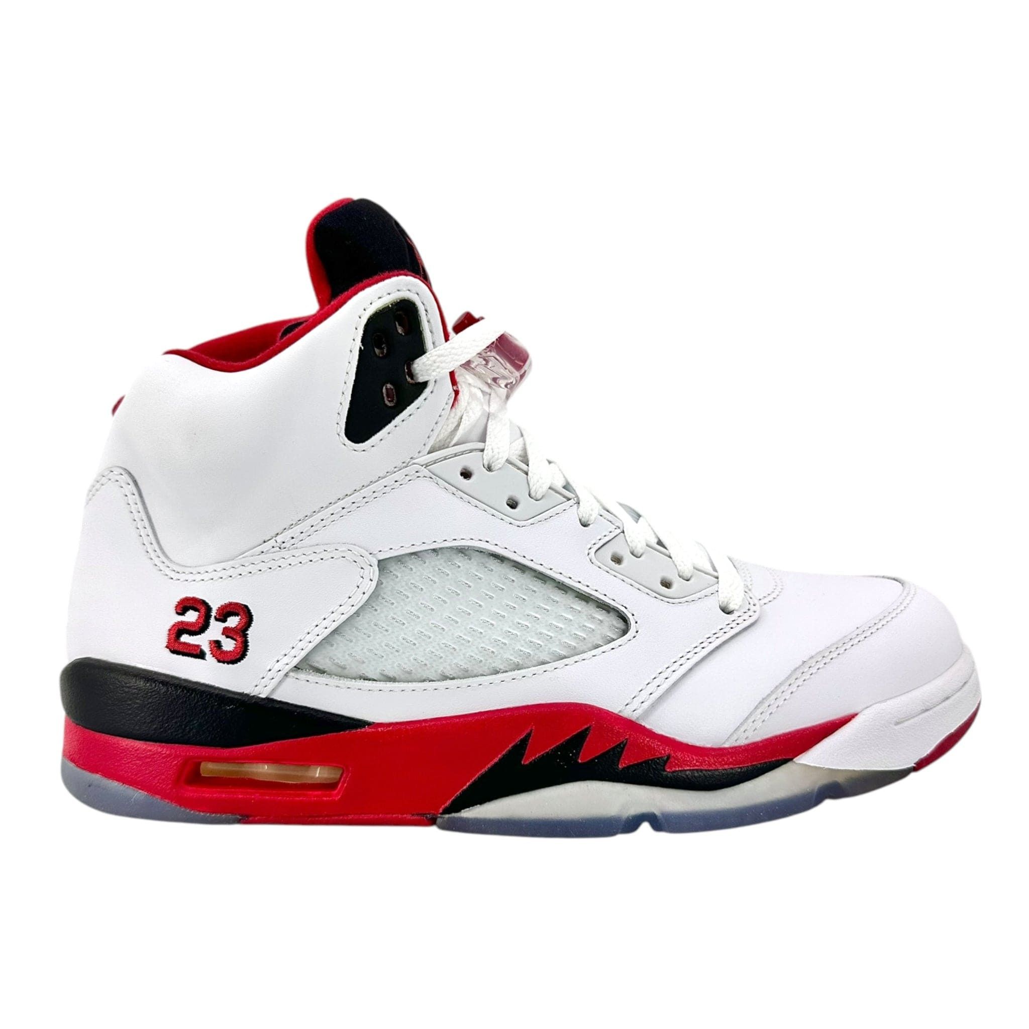Nike 5 Retro Fire Red Black Tongue (2013) Size US 9.5 / EU 42-43 - 1 Thumbnail