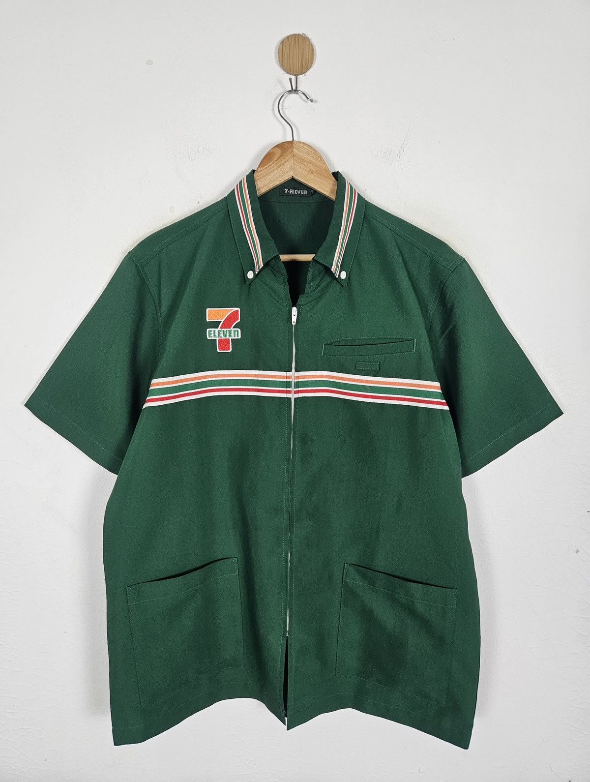 Vintage 7-Eleven work shirt mart shirt