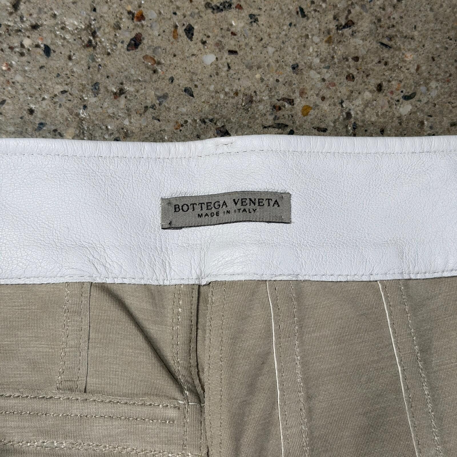 Bottega Veneta Bottega Veneta Leather Panel Pants Size US 34 / EU 50 - 6 Thumbnail