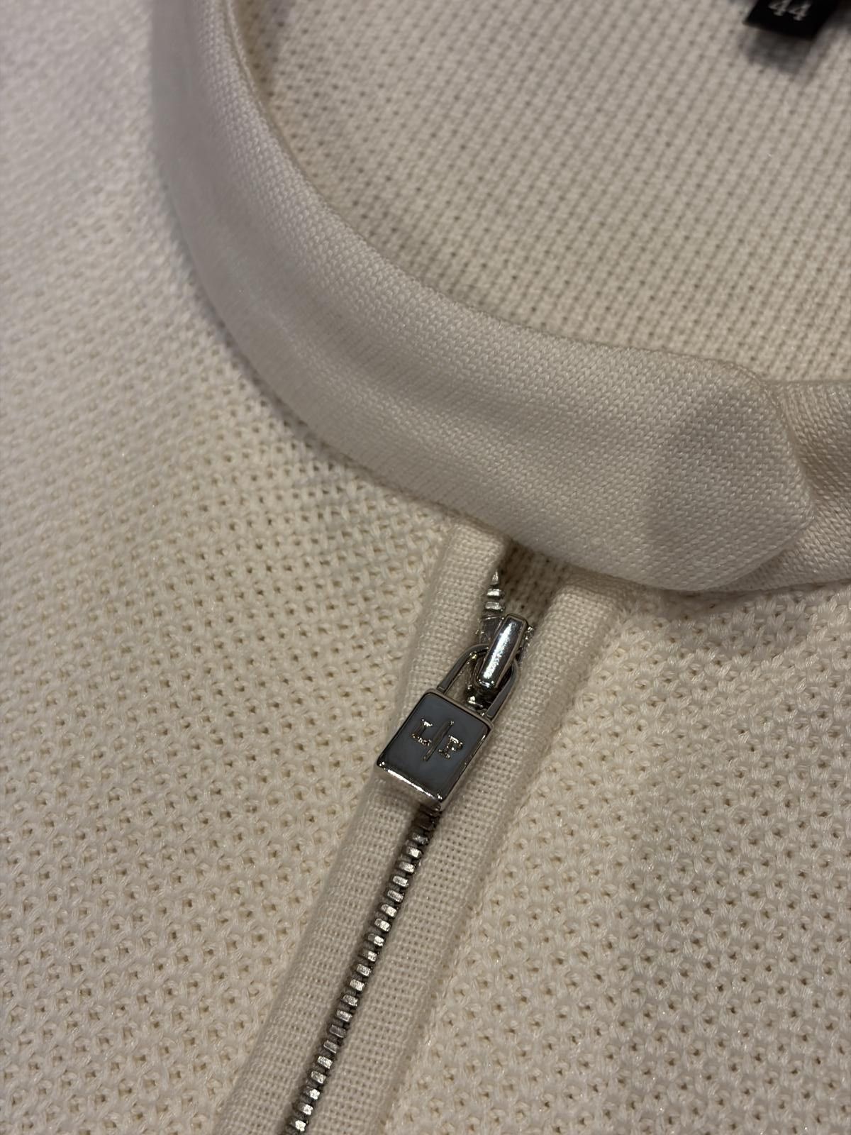 Loro Piana Loro Piana Cotton–Silk Zip Bomber Size M / US 6-8 / IT 42-44 - 4 Thumbnail